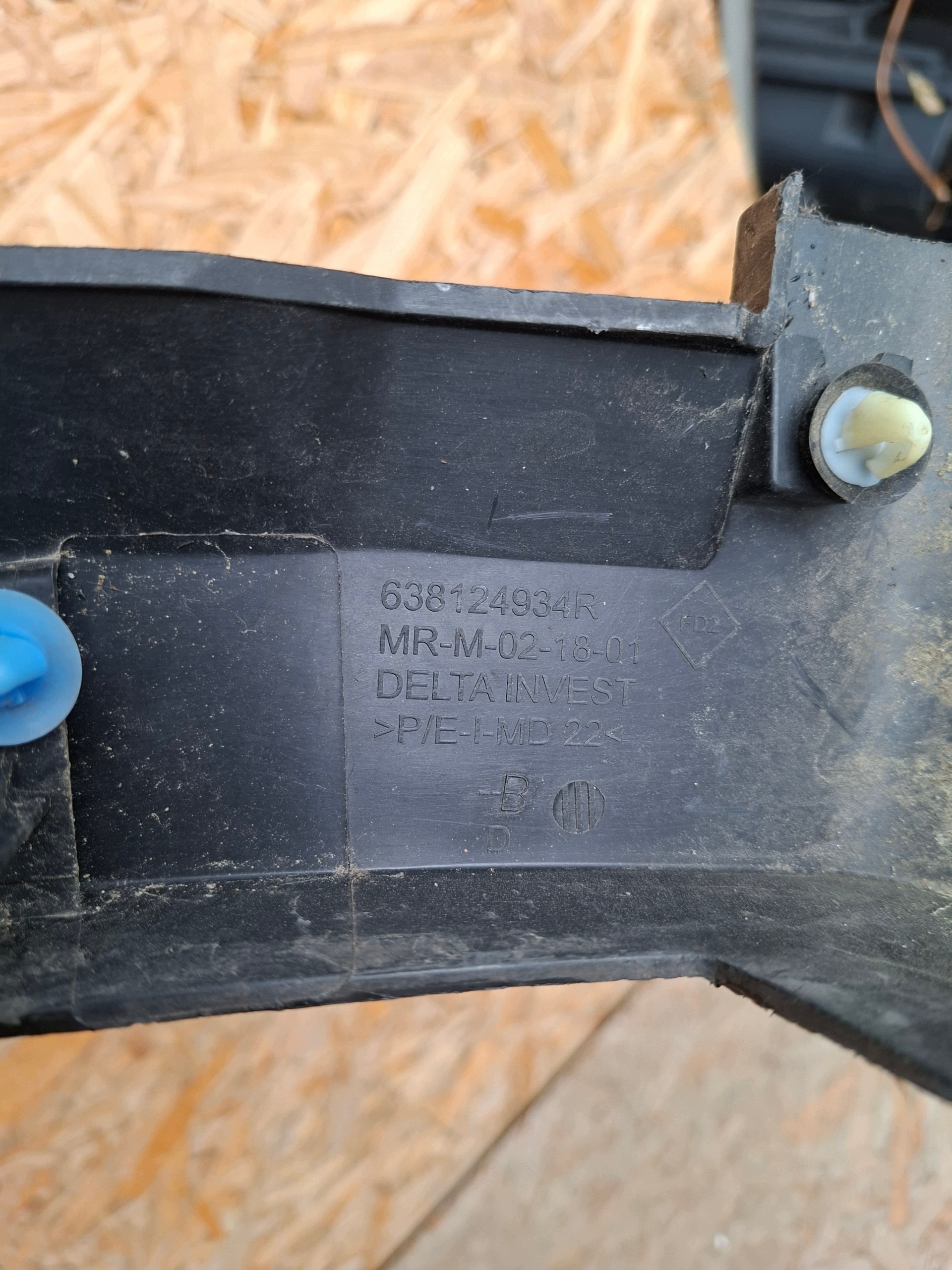 Kotflügelverbreiterung hinten Dacia Sandero III