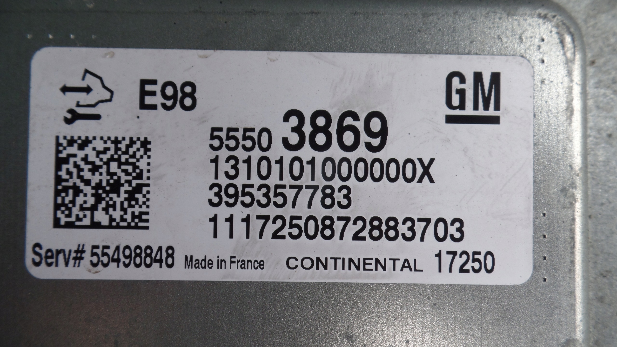 Computadora Motor Opel Astra K 1.6 CDTI 3421673 image 3