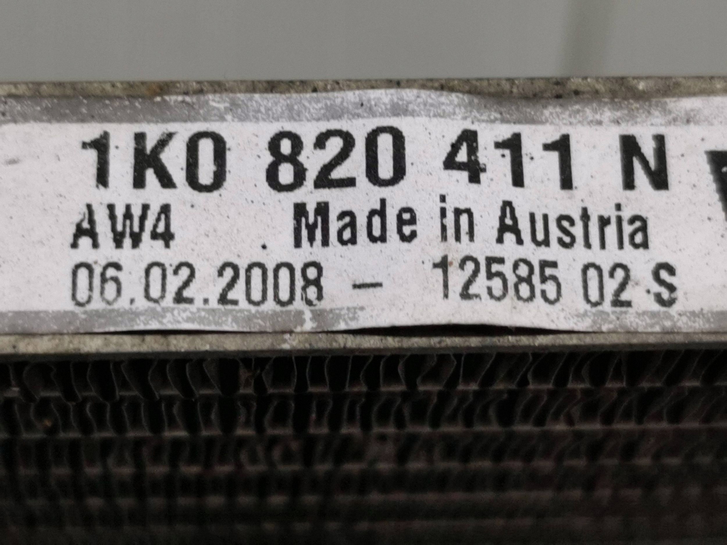 Condenseur clim VW Golf VI 1K0820411N image 9