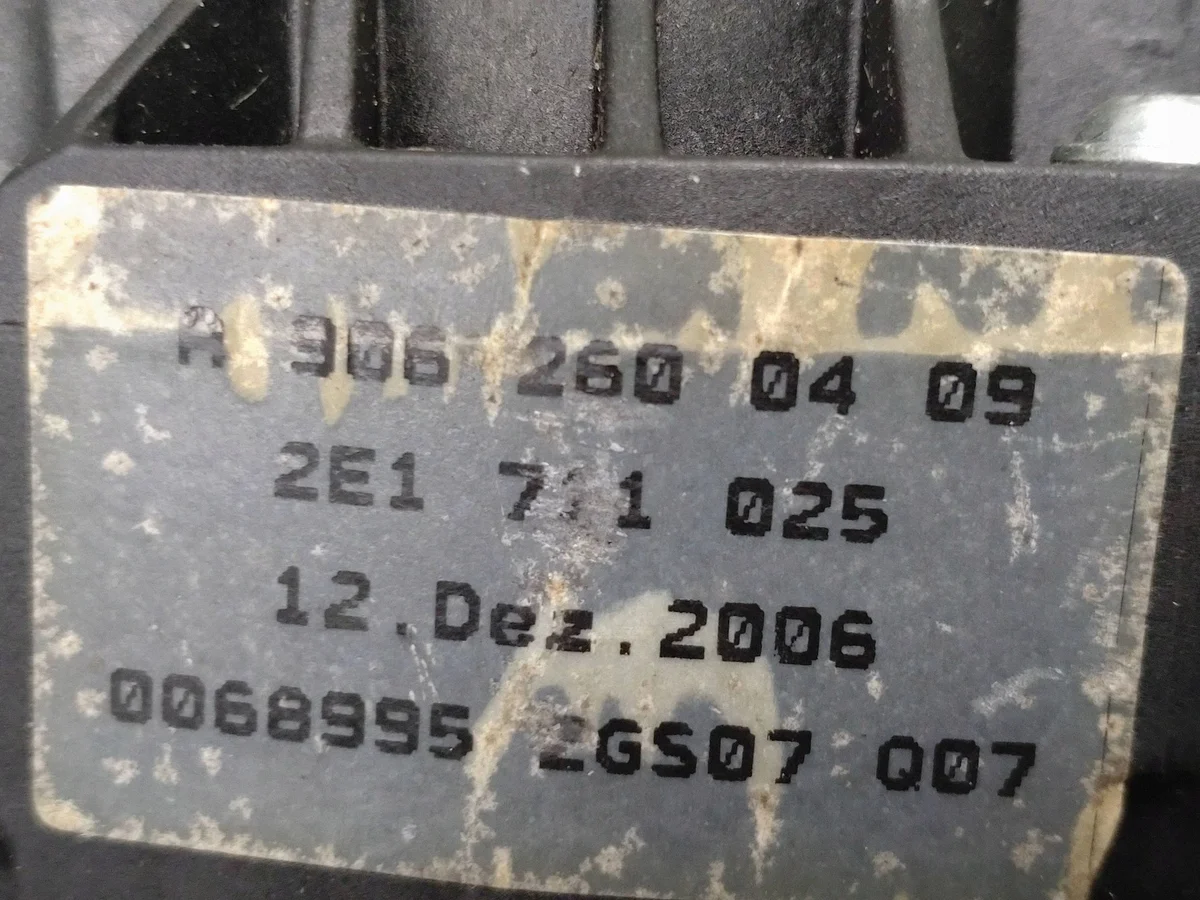 Levier de vitesse Mercedes Sprinter W906 image 6