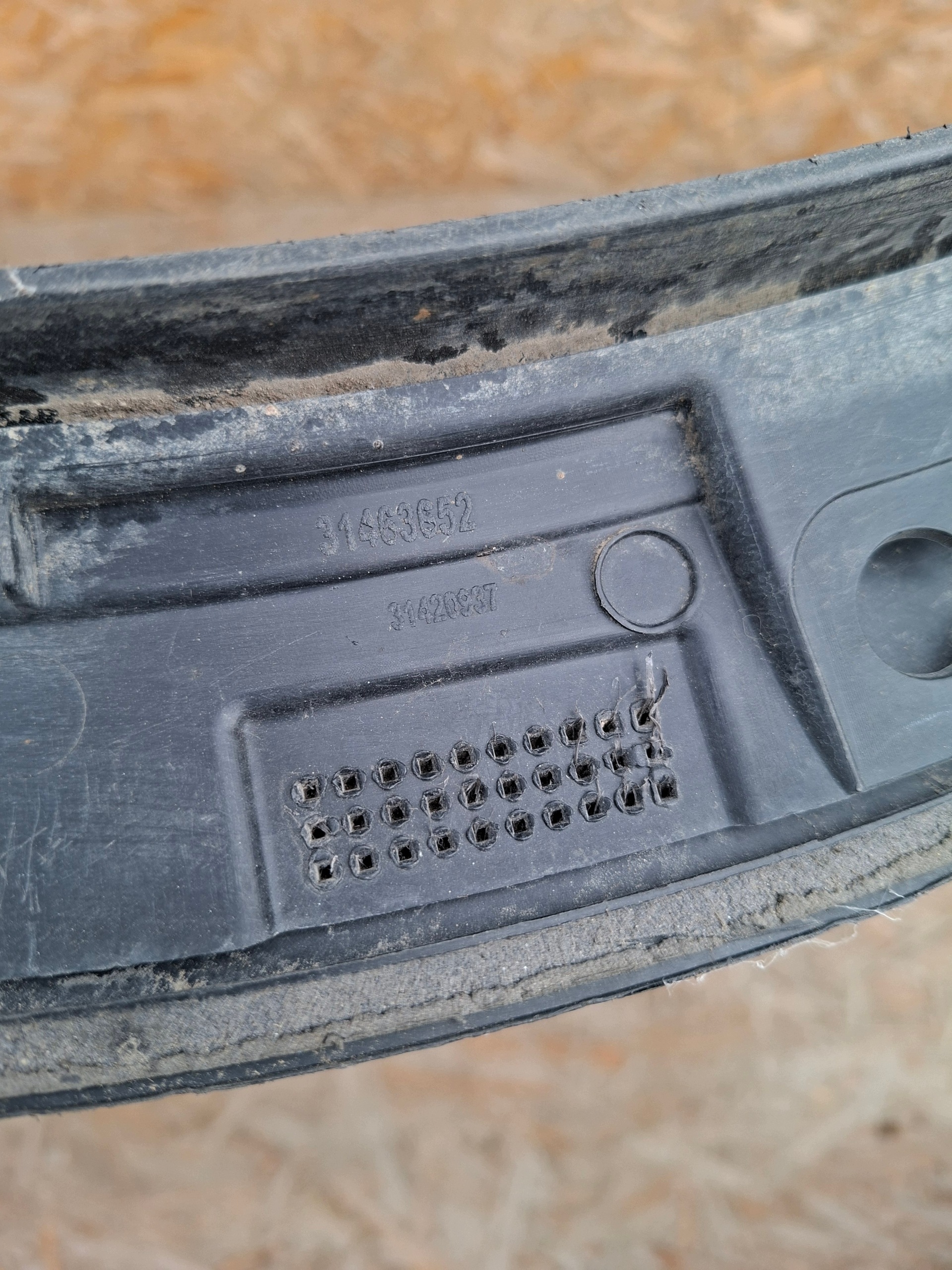 Radlaufverkleidung hinten links Volvo V60 31420937