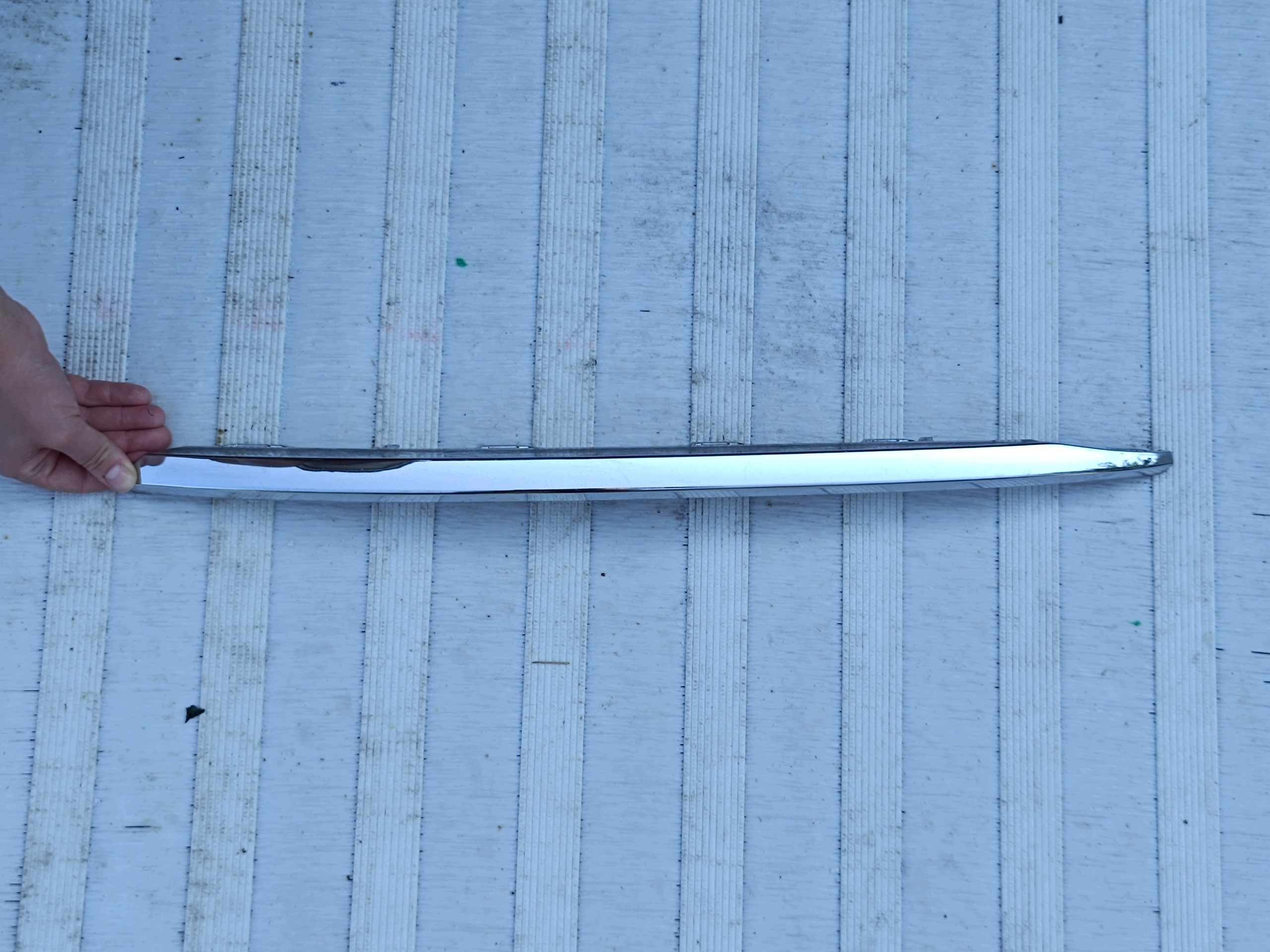 VW Arteon Chrome Bumper Trim Left Front image 3