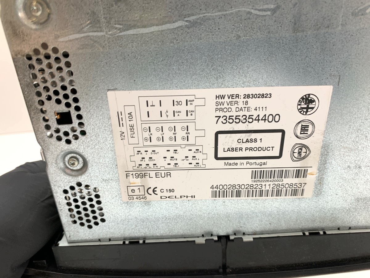 Radio Fiat Punto Evo 7355354400 image 4