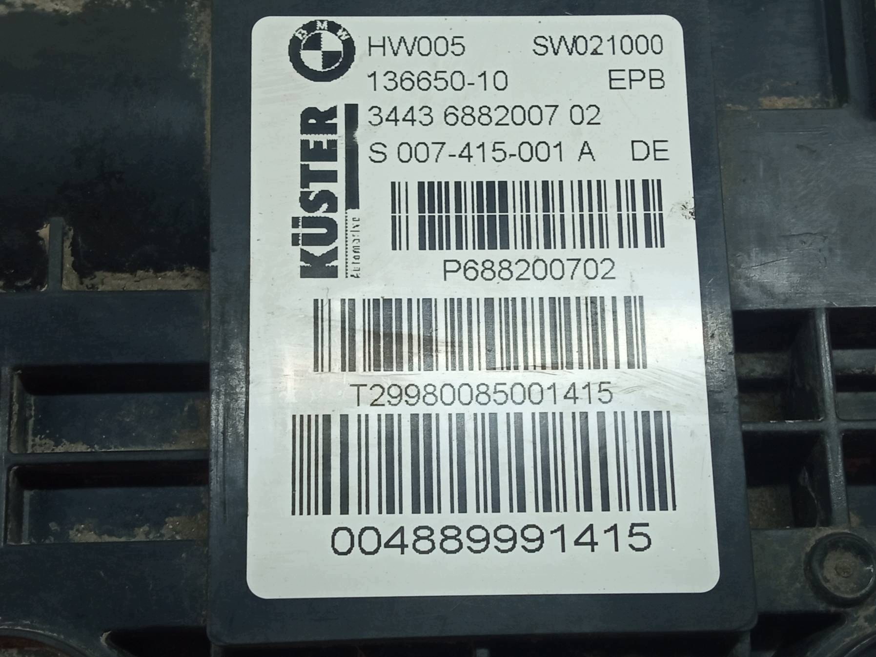 Actuador Freno Mano BMW X6 II F16 Usado