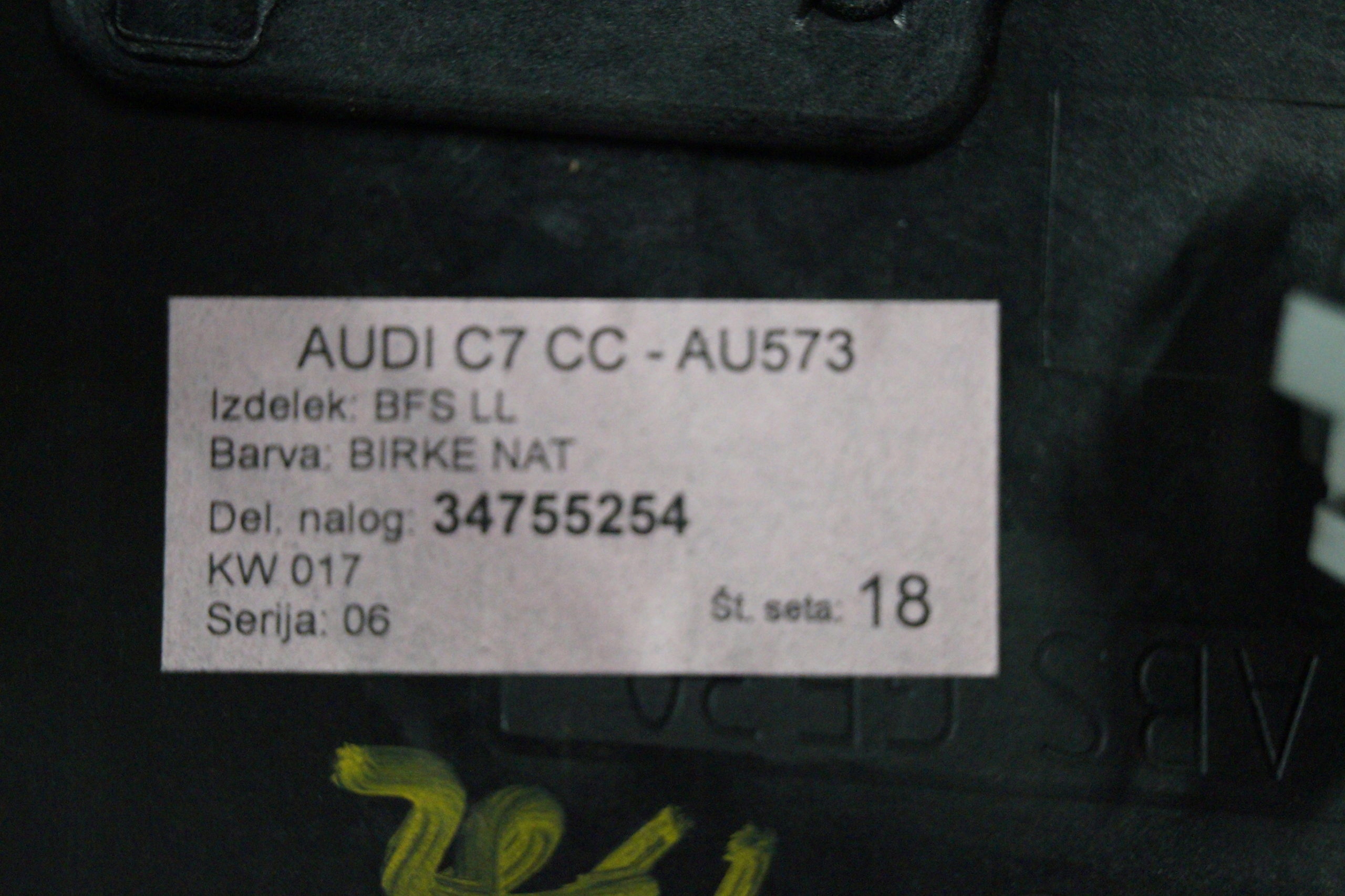 AUDI A7 Zierleiste Armaturenbrett 4G8853190EJ ND8 image 3