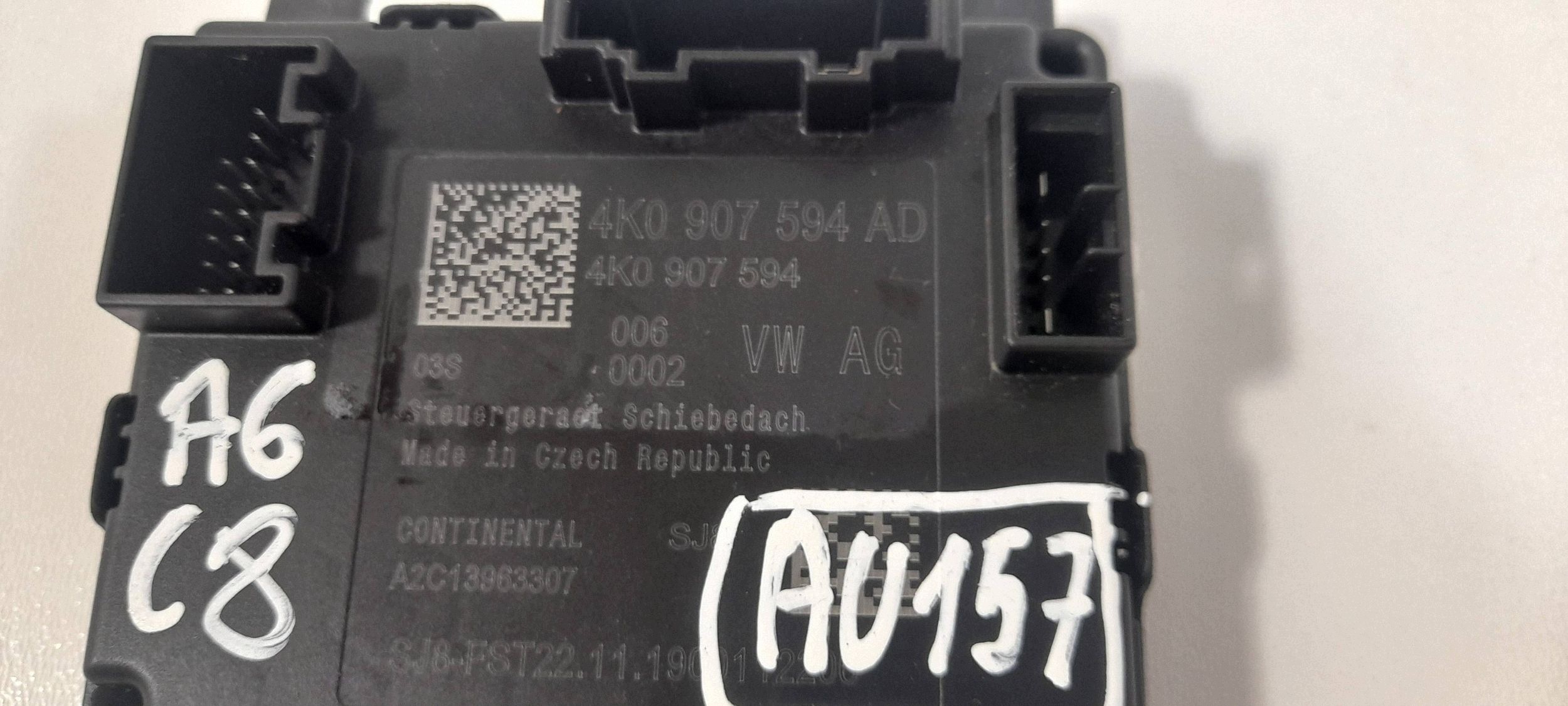 Audi A6 S6 C8 4K kattoluukun moduuli 4K0907594