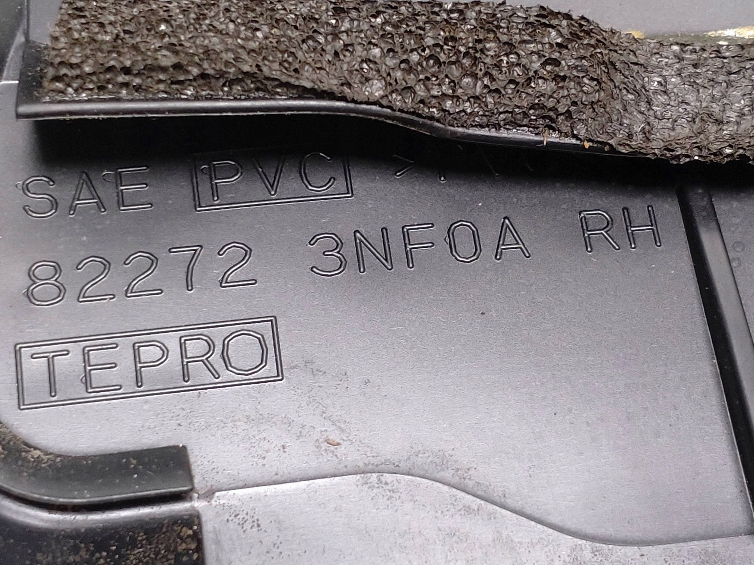 2014 Nissan Leaf Rear Side Window 822723NF0A image 4