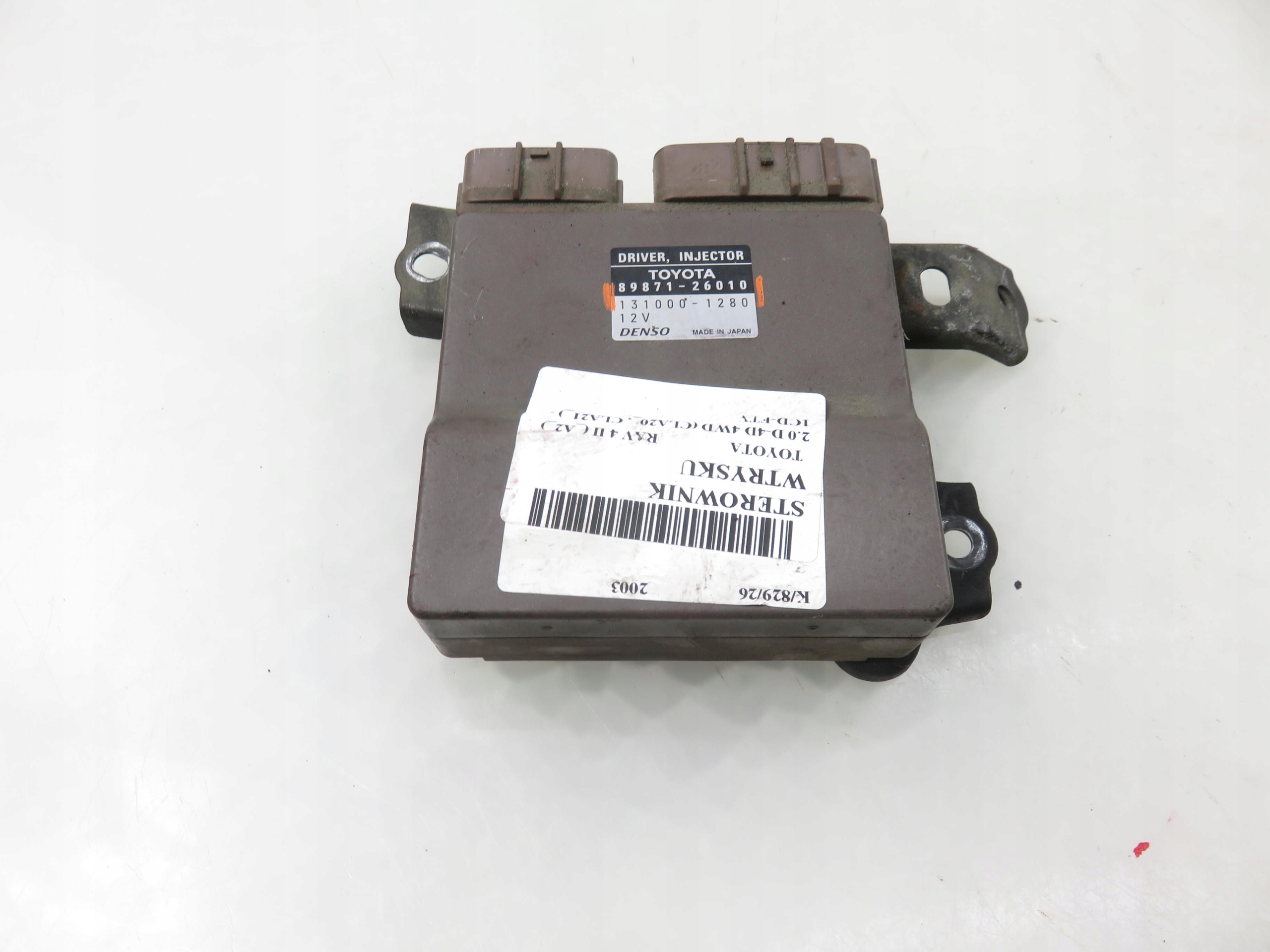 Ruiskutussäädin Toyota RAV 4 II 2.0 D-4D 8987126010