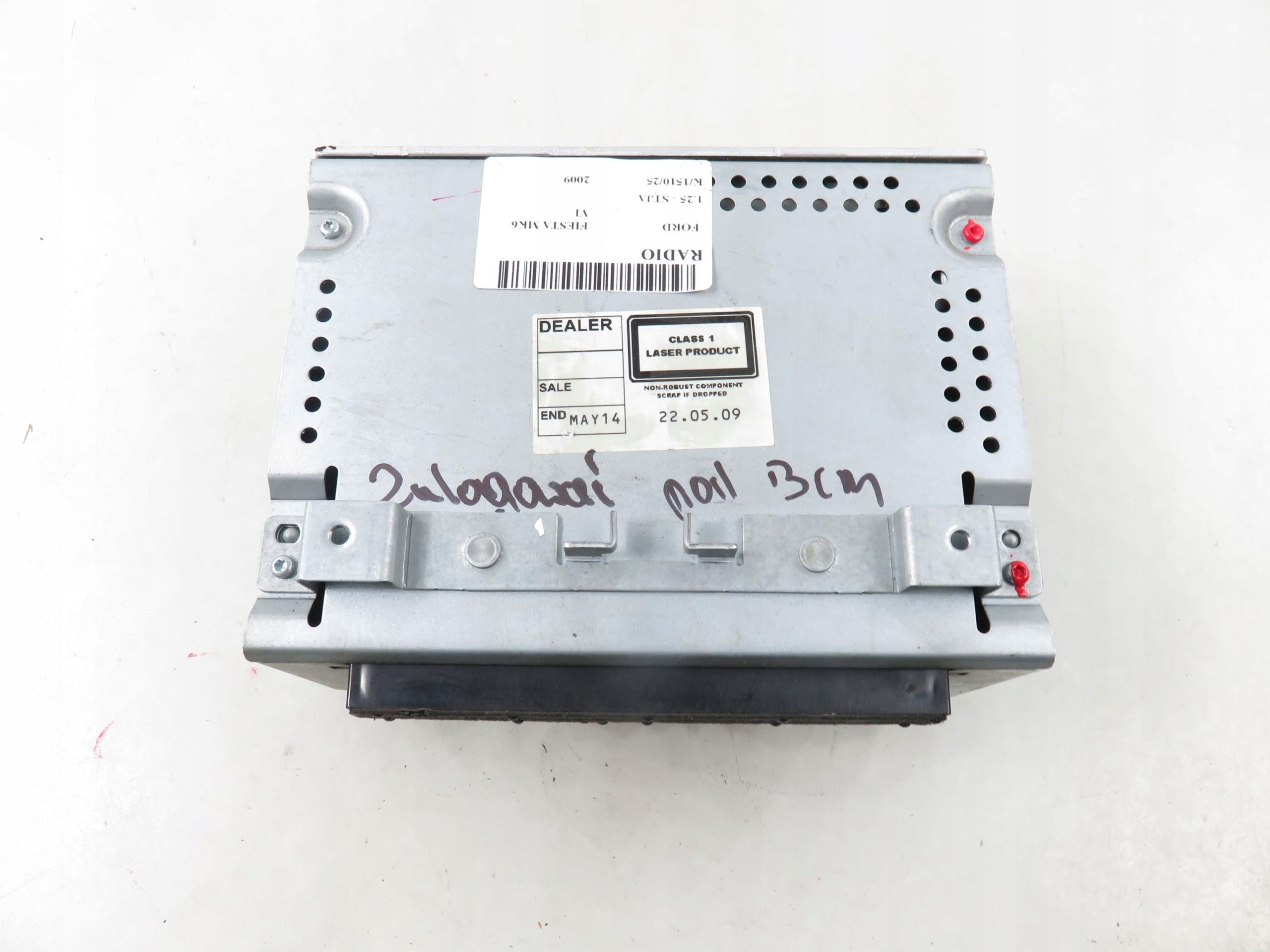 Rádio Ford Fiesta MK6 VI 8A6T18C815BN image 2