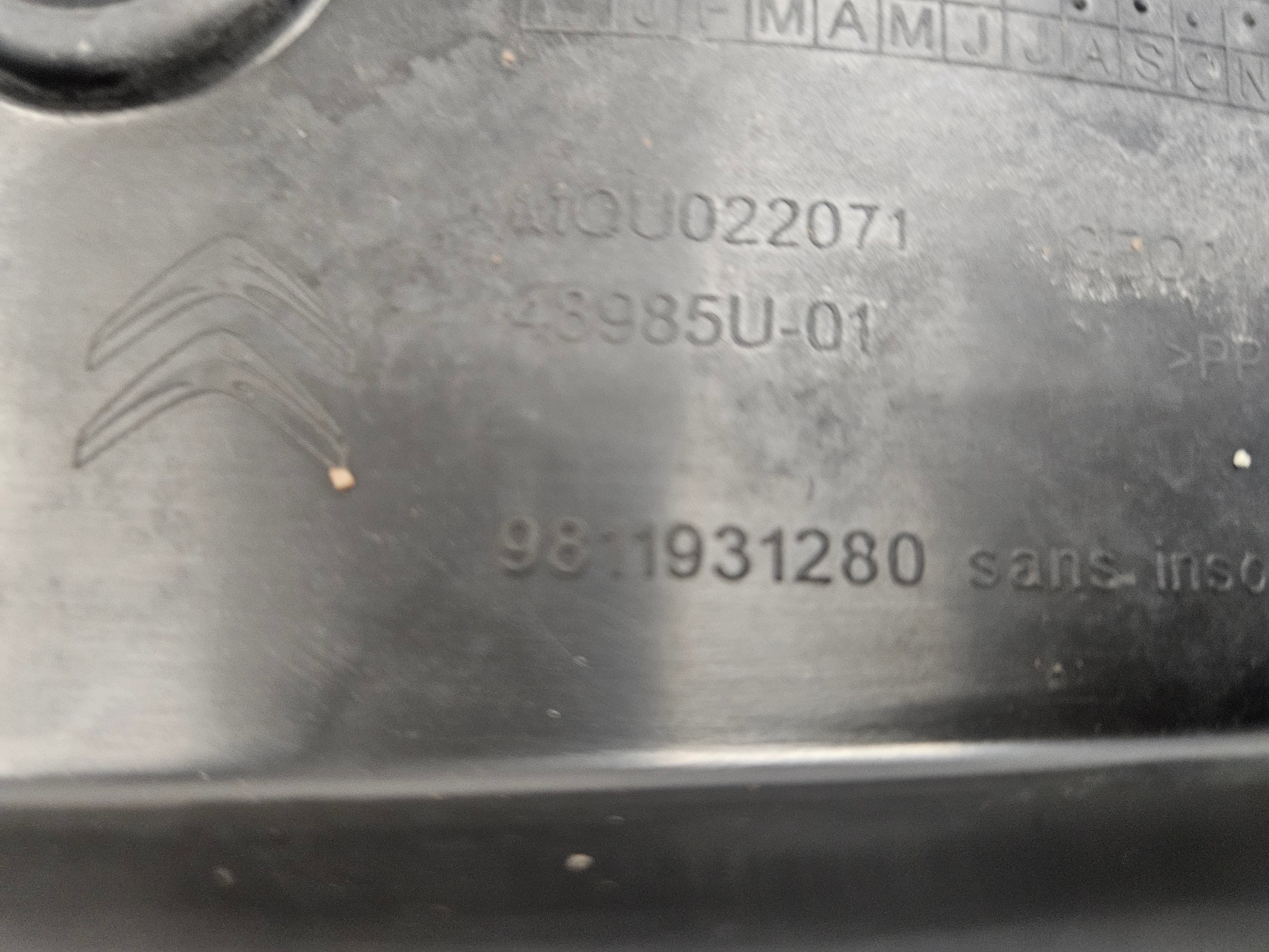 Paralama Dianteiro Esquerdo Citroen C3 III 9811931280 image 4