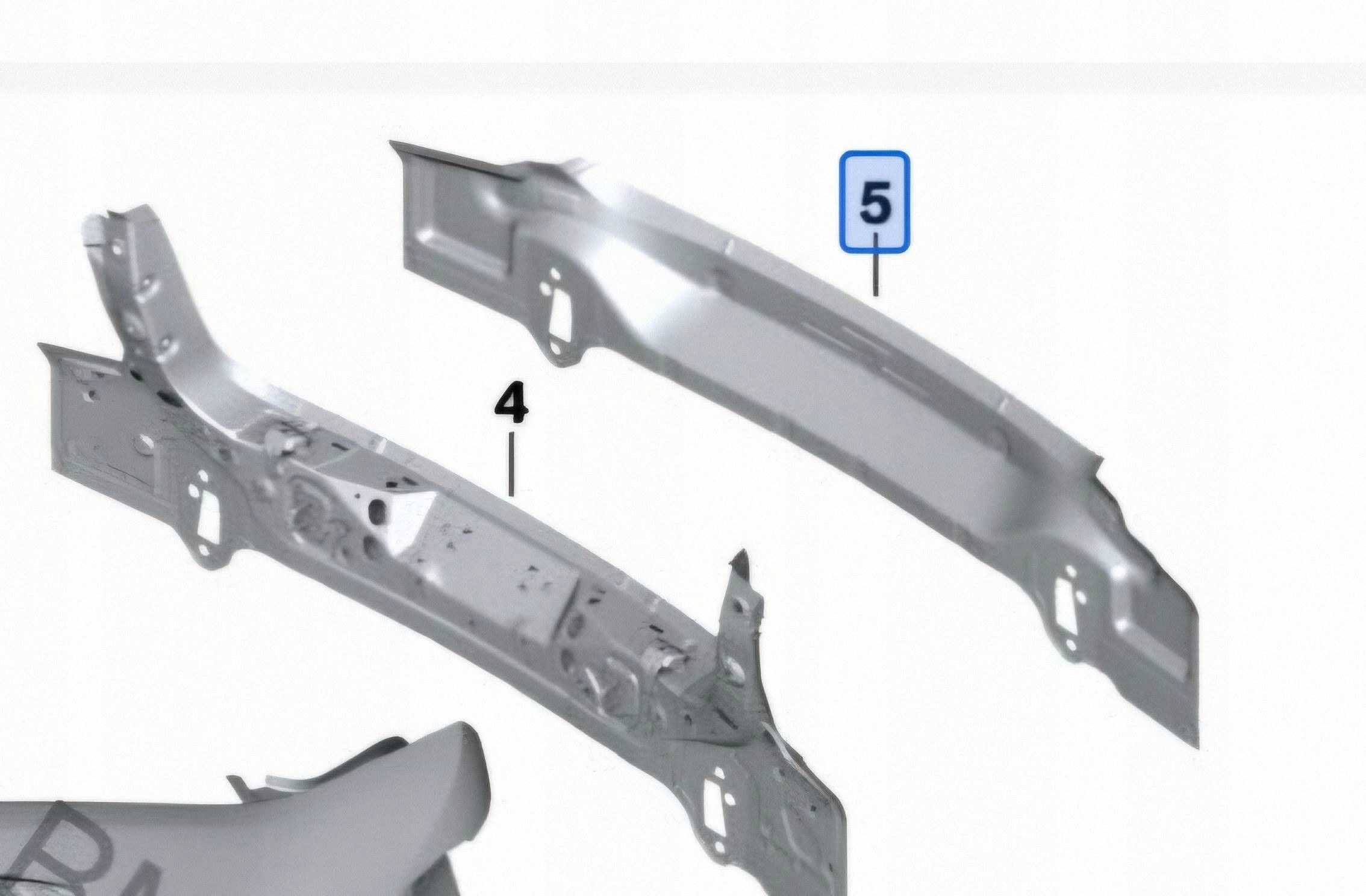 Panel trasero BMW 3 G20 G80 DWZ11888 image 4