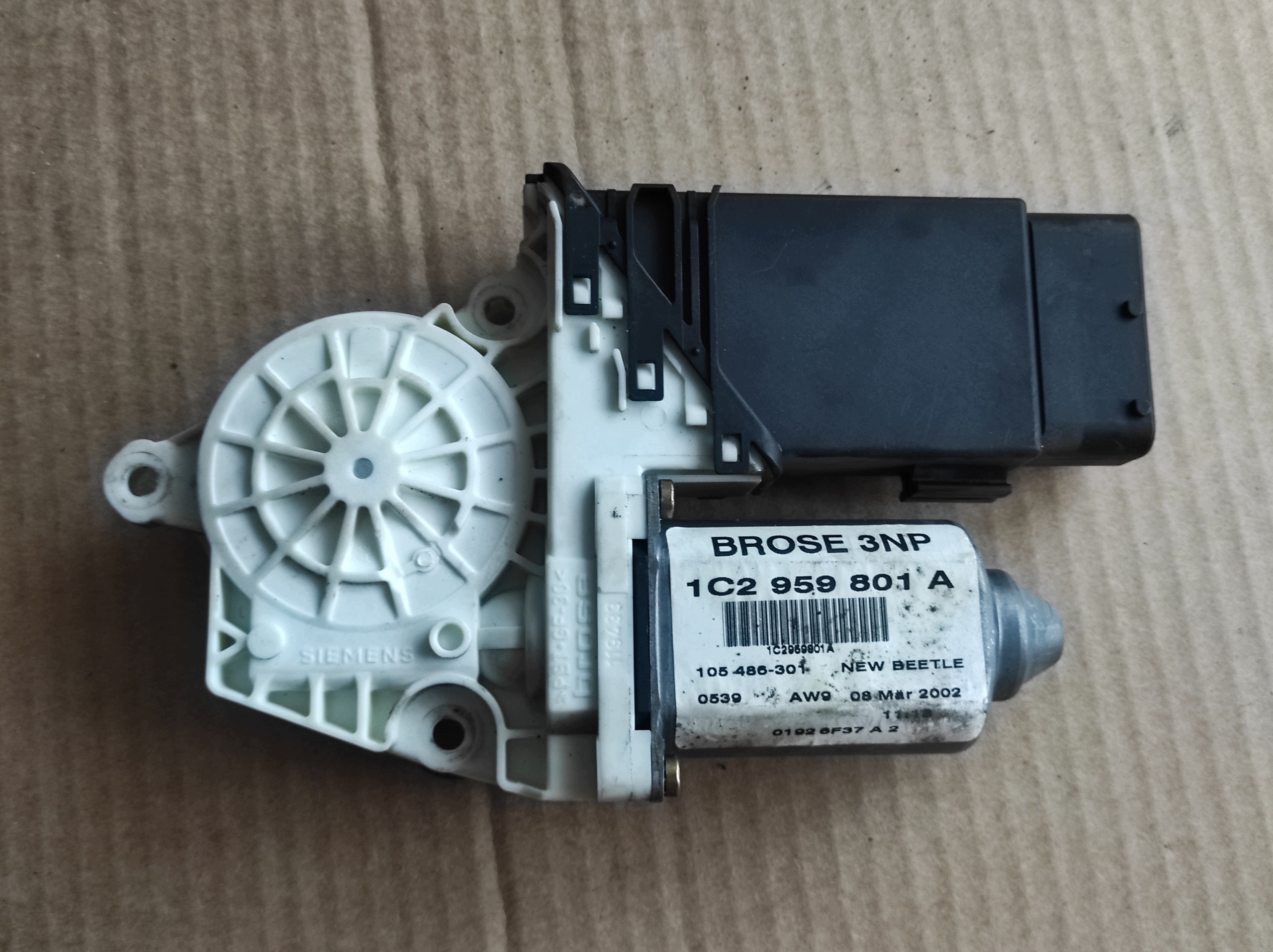 Fensterheber Elektrisch Vorne Rechts VW New Beetle Skoda Superb Seat OEM 1C2959801A image 4
