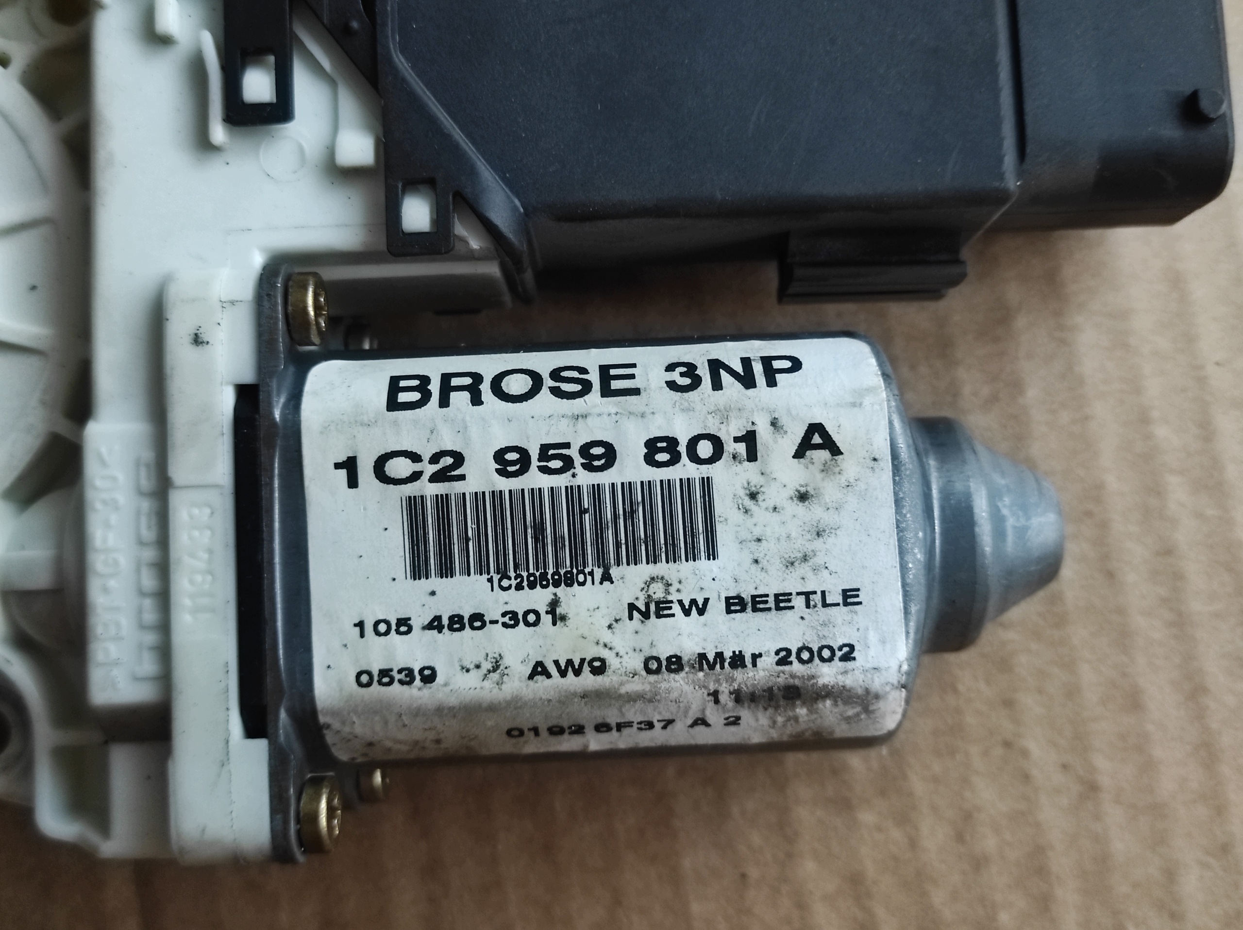Fensterheber Elektrisch Vorne Rechts VW New Beetle Skoda Superb Seat OEM 1C2959801A image 5
