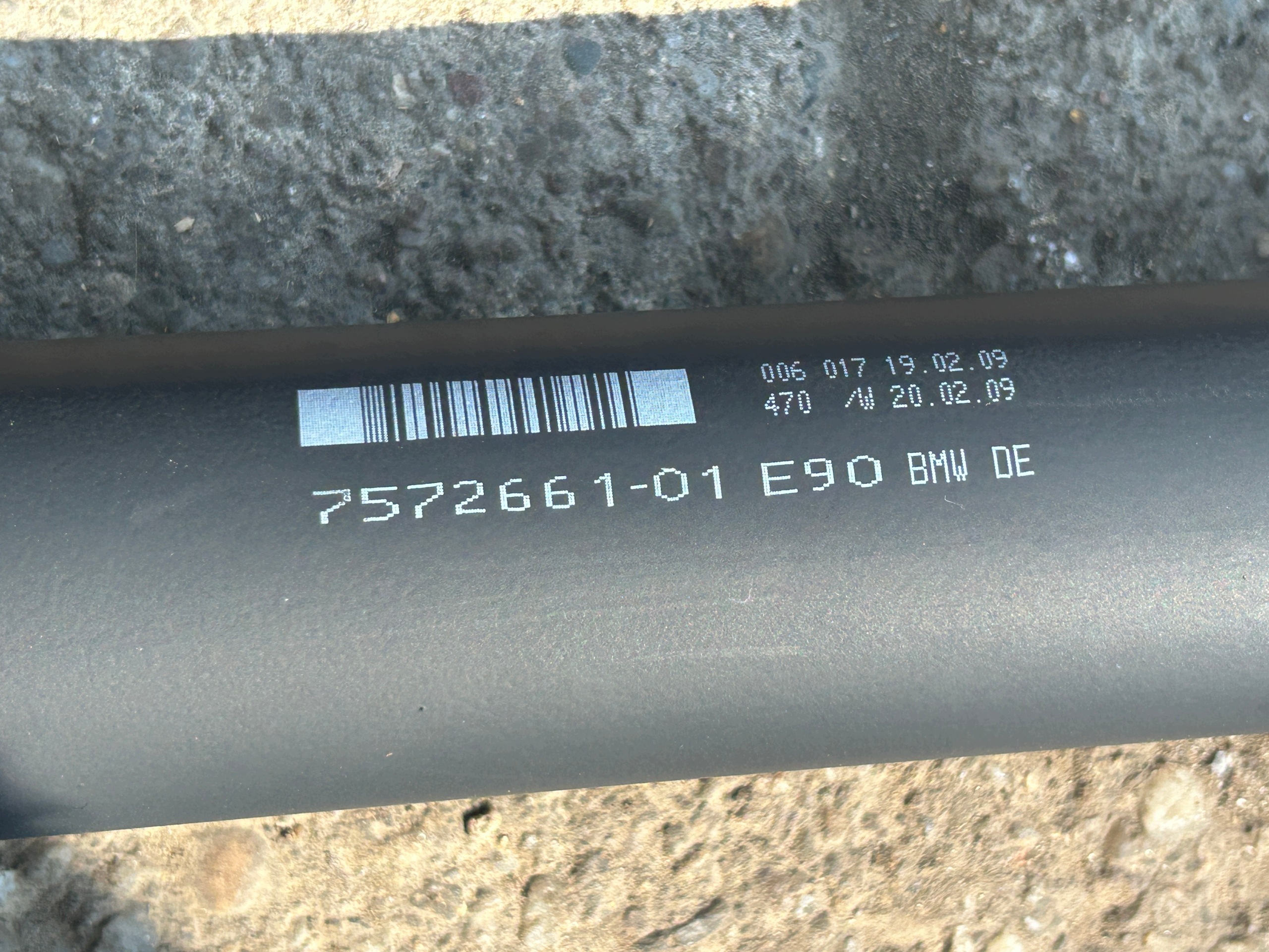 Aandrijfas BMW E90 E91 3.0 D X-Drive image 3