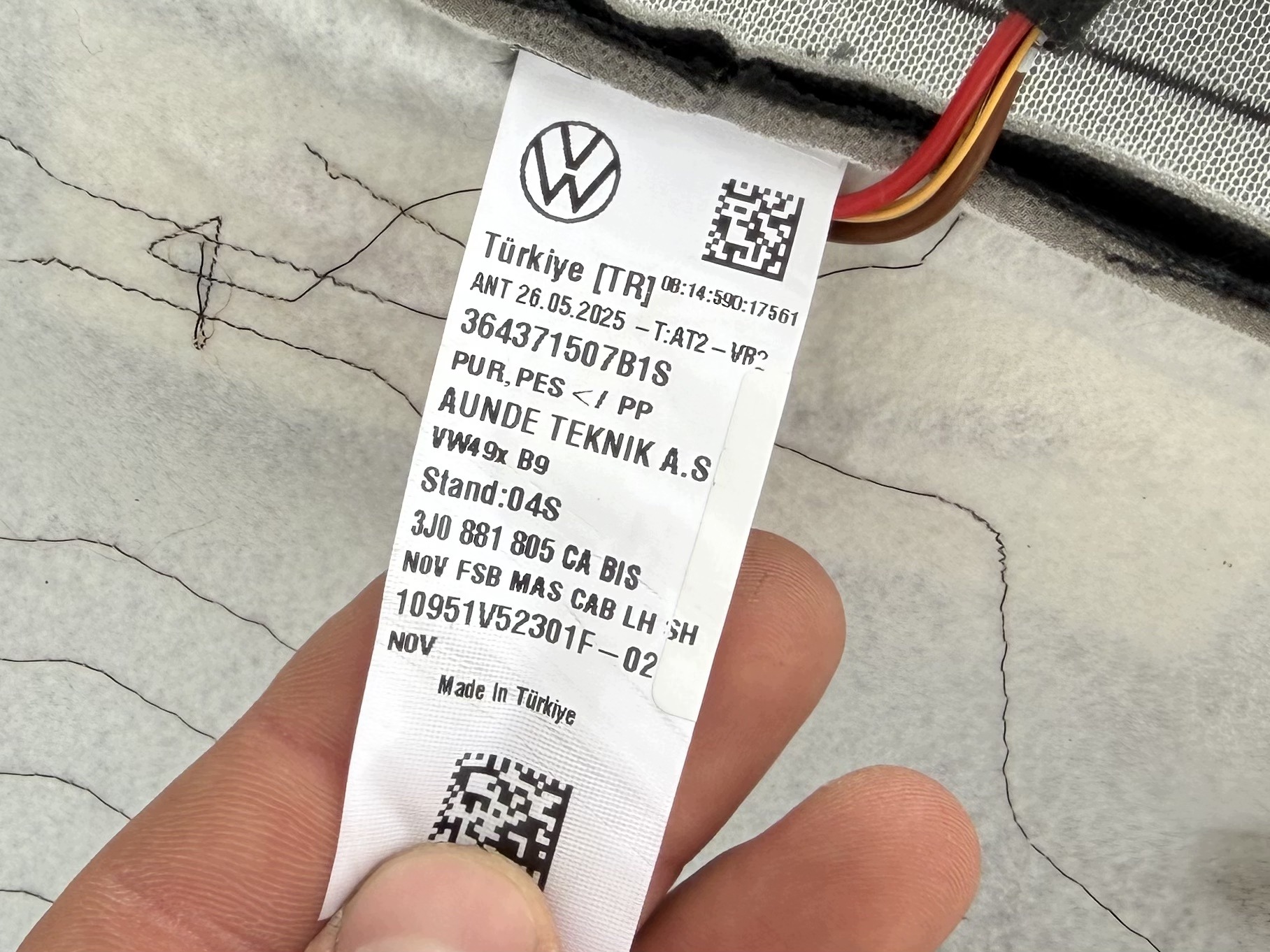 Encosto de Banco Esquerdo VW Passat B9 3J0 Usado image 7