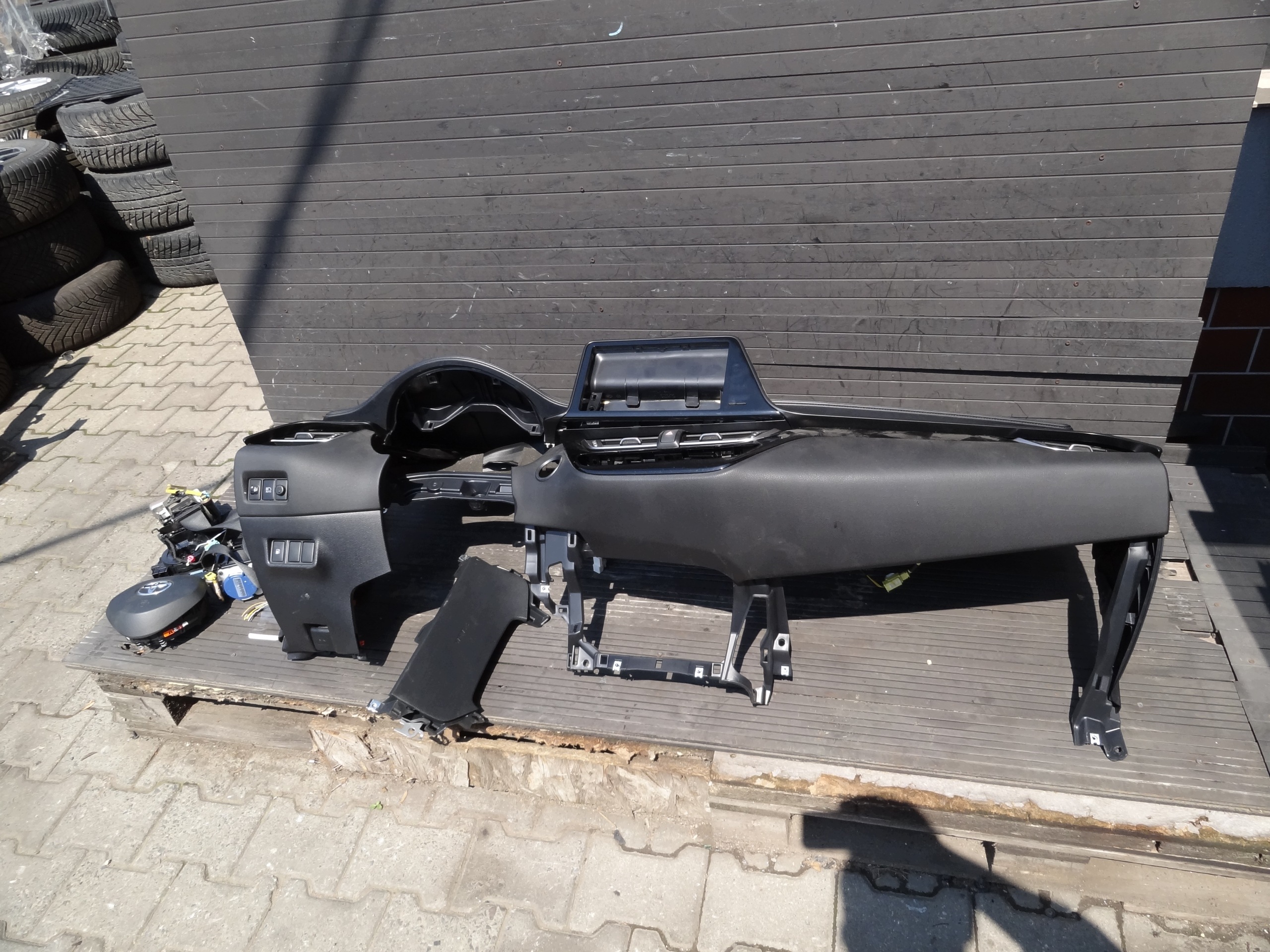 Toyota C-HR 2016 Airbag Painel Console Cintos X4 Original