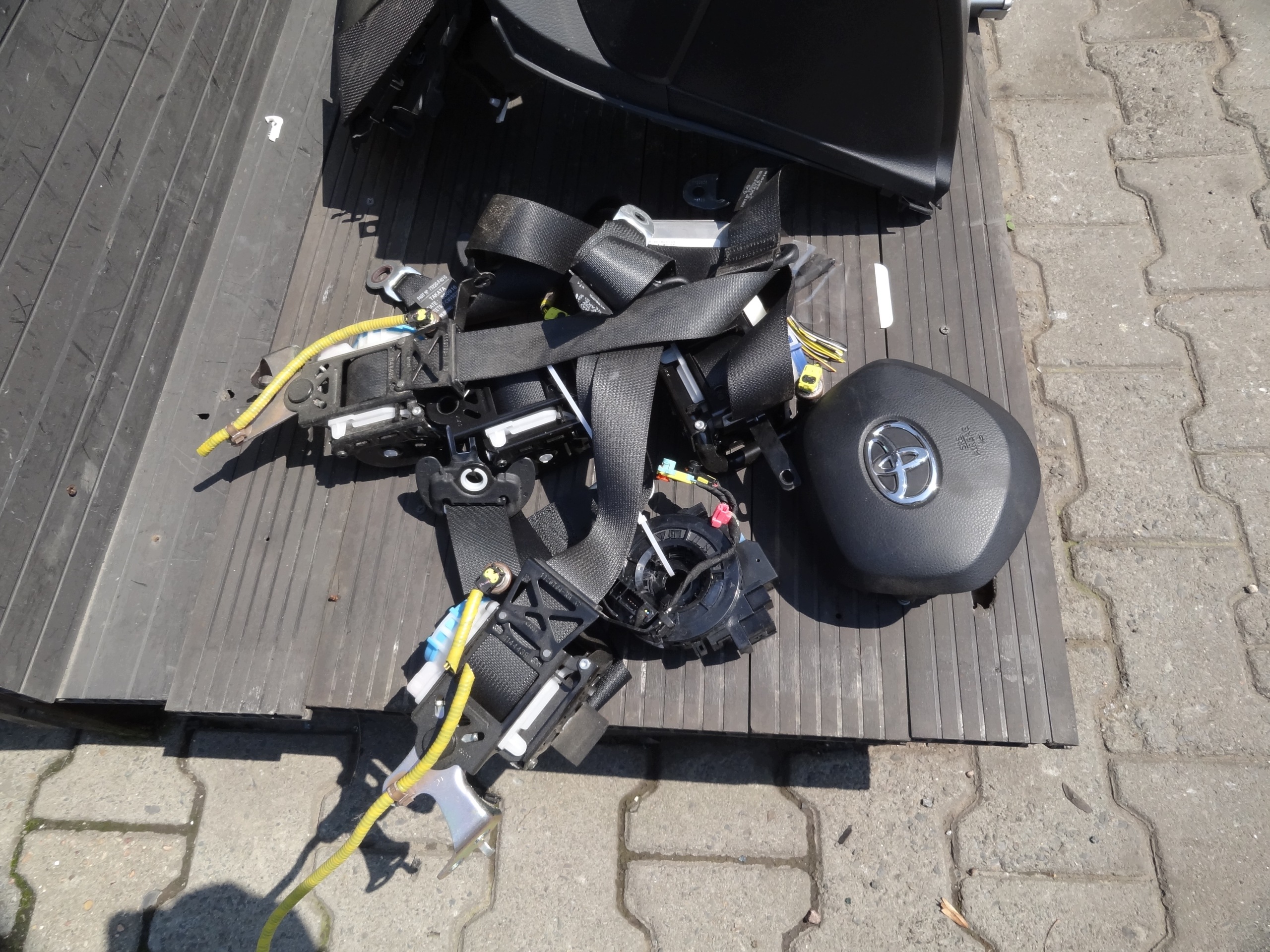 Toyota C-HR 2016 Airbag-Set Komplett 4x image 4