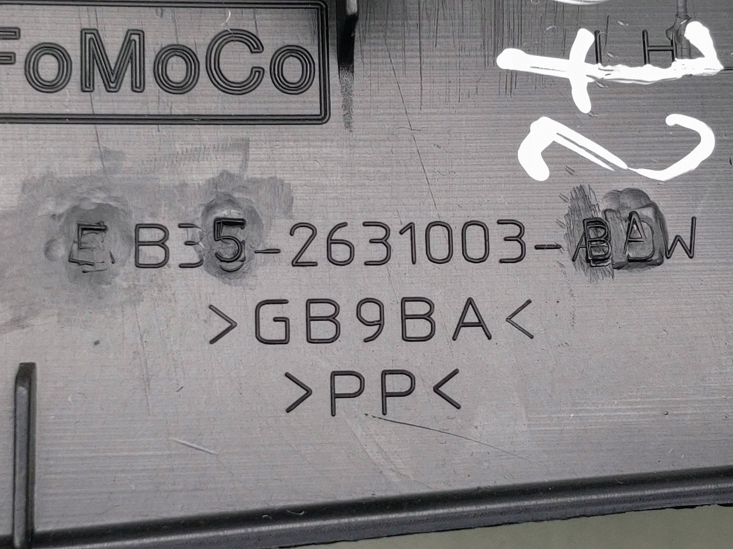 Cache pilier C Ford Ranger 2020 EB352631003baw image 6