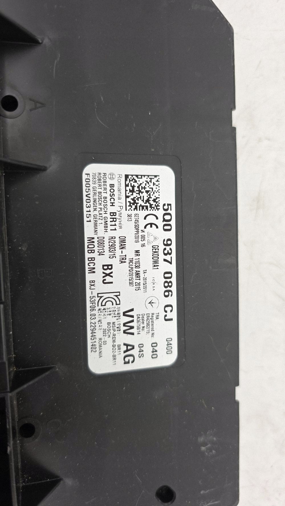 Module bordnetz VW OE 5Q0937086CJ image 8