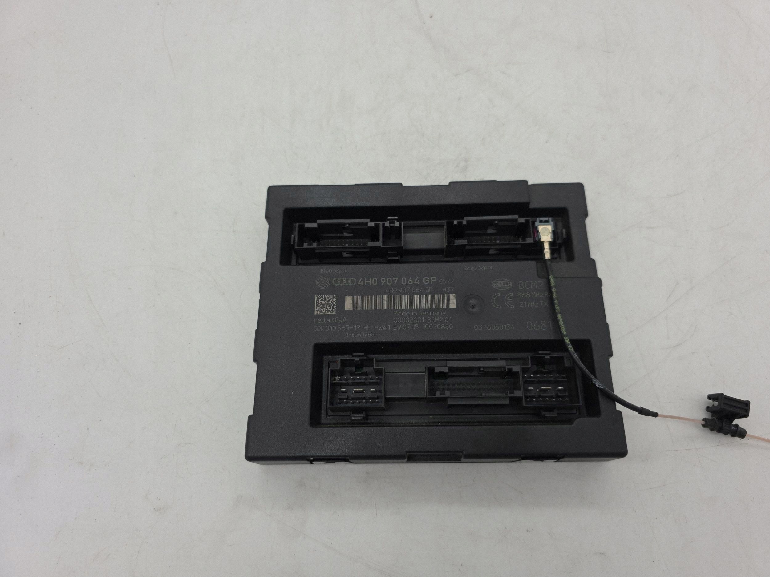 Module de confort Audi A6 C7 A7 A8 4H0907064GP image 5