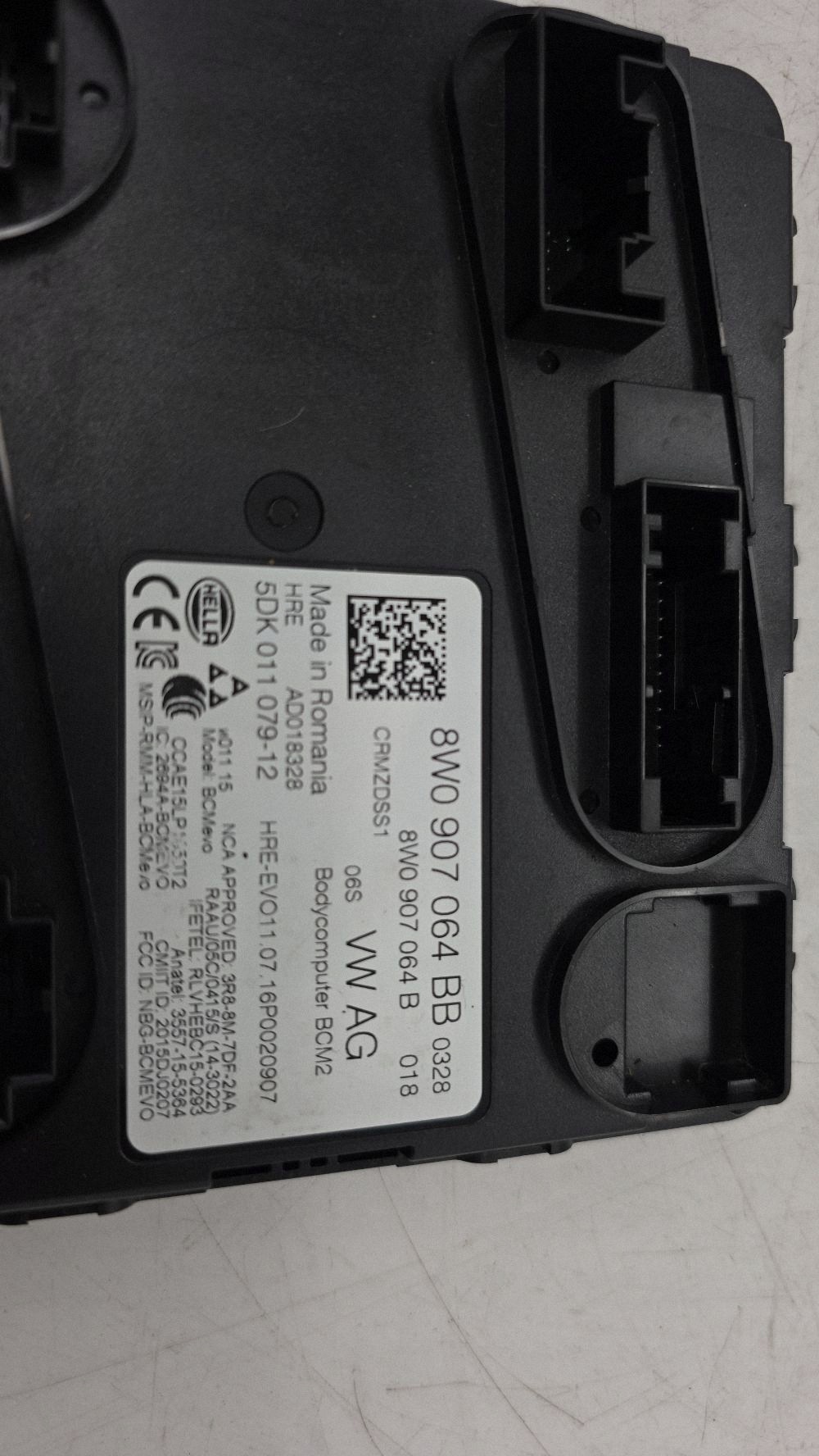 Module de confort Audi OE 8W0907064B image 9