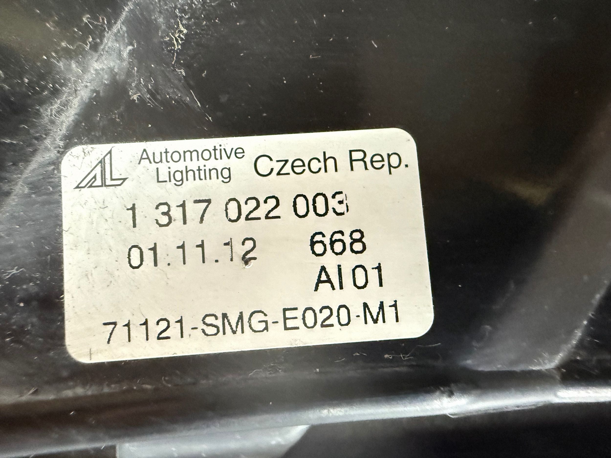 Honda Civic VII UFO Grill Kühlergrill gebraucht image 5