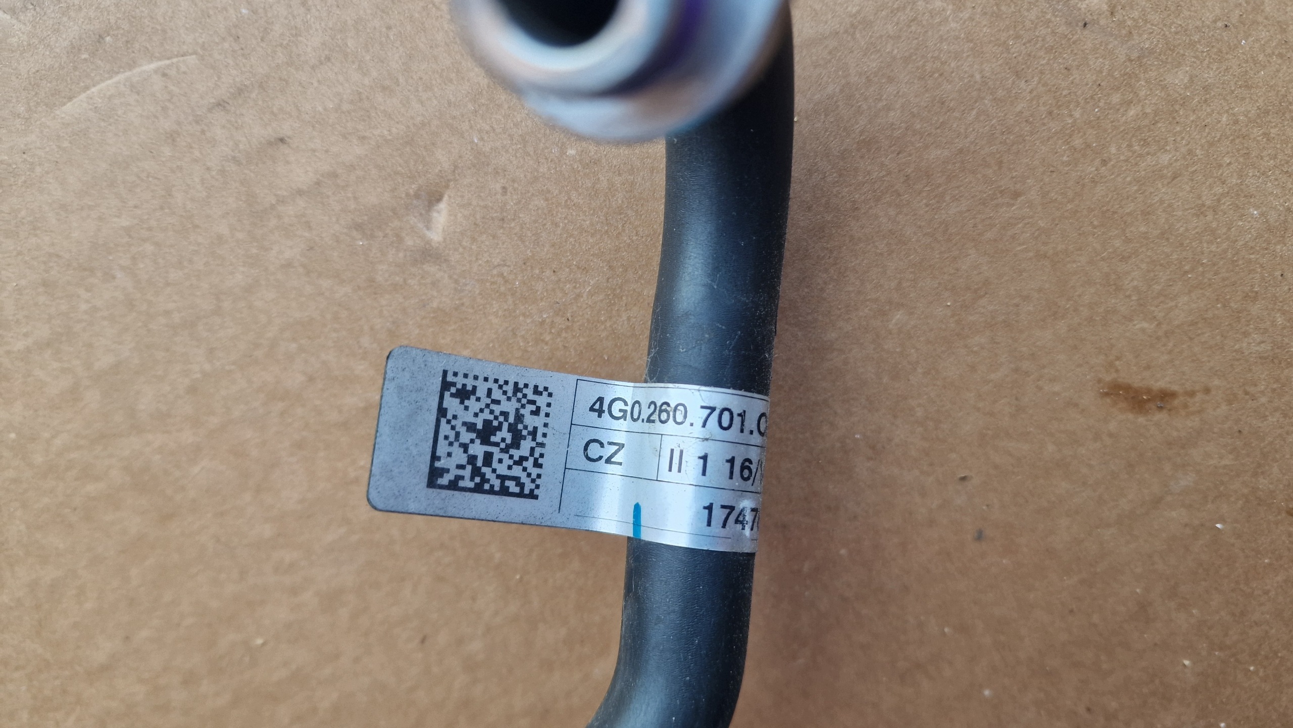Conduit clim Audi A6 C7 3.0 TDI 4G0260701CG image 3
