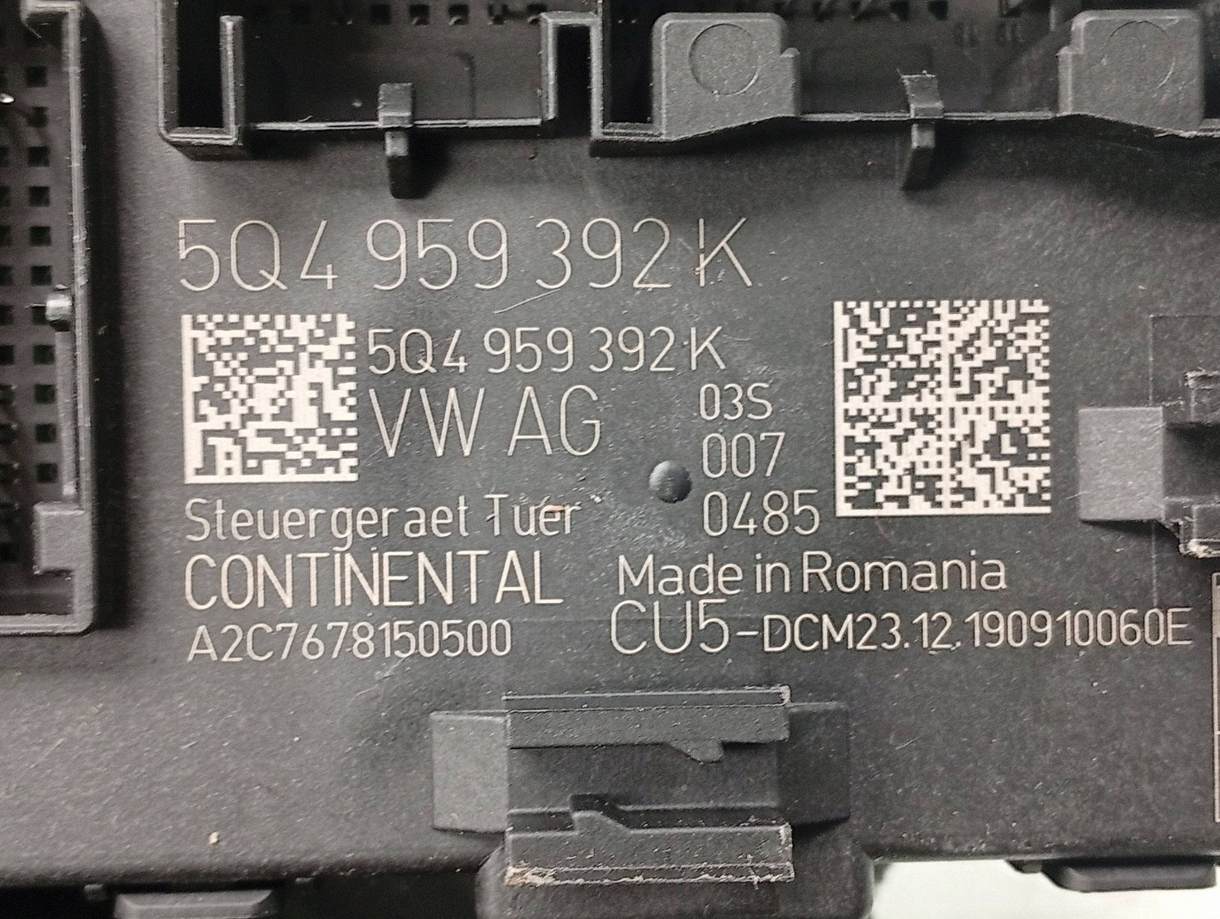 Module de porte Seat Leon 5F 2020 5Q4959392K image 6