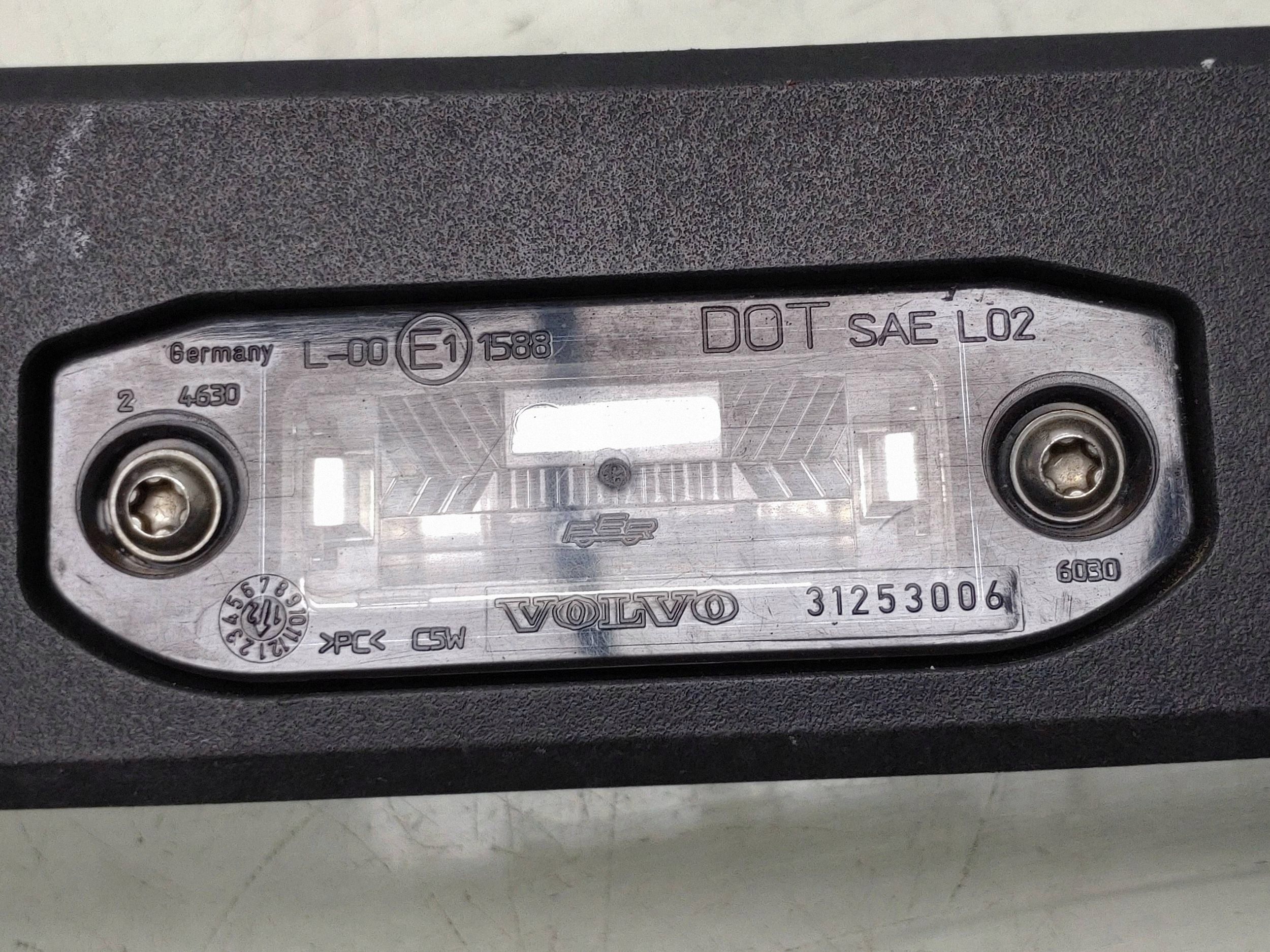 Volvo S60 2012 Kennzeichenleuchte 31253641 image 3