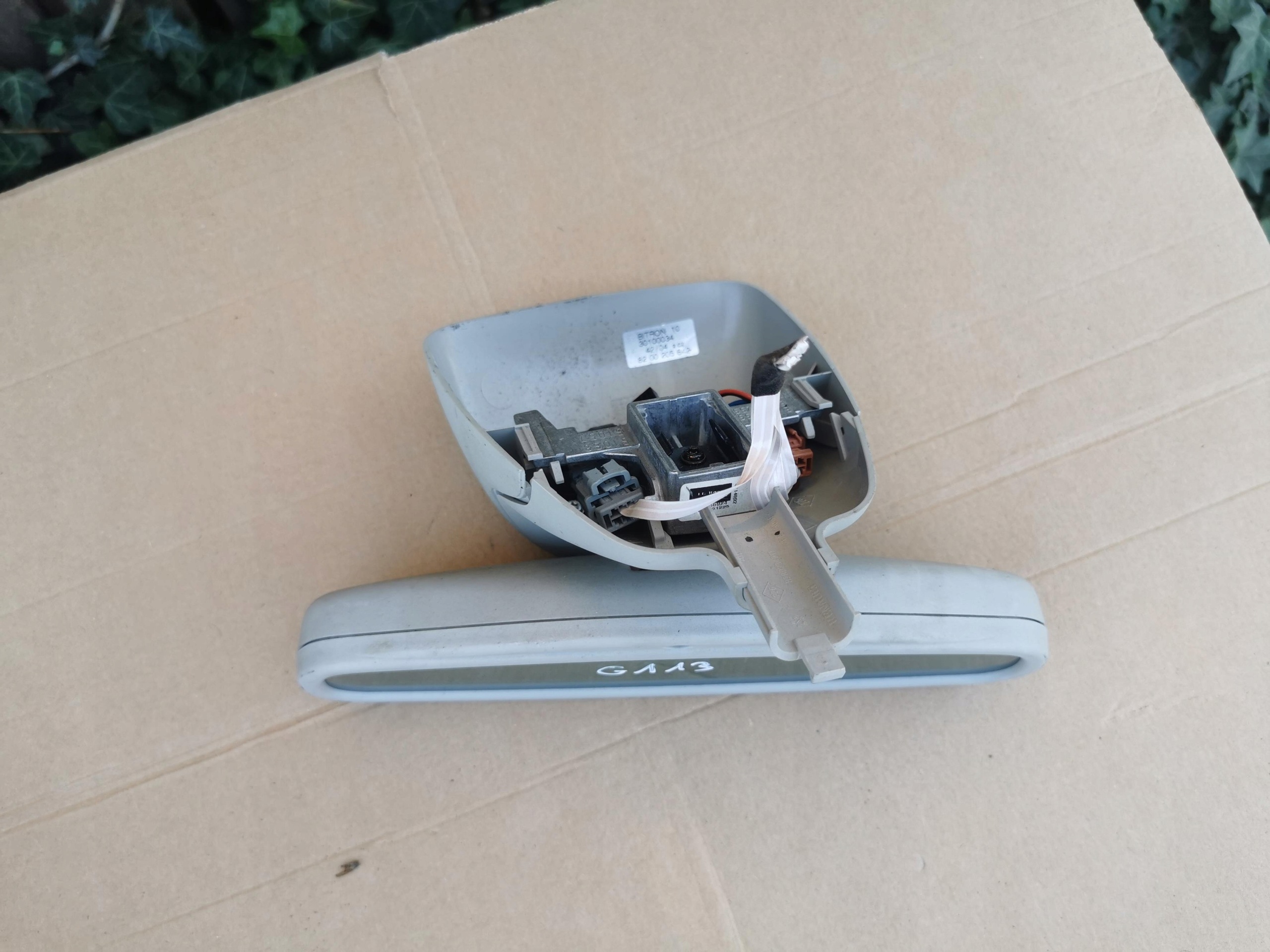 Retrovisor Interno Renault Scenic II Bege 8200205642 image 3