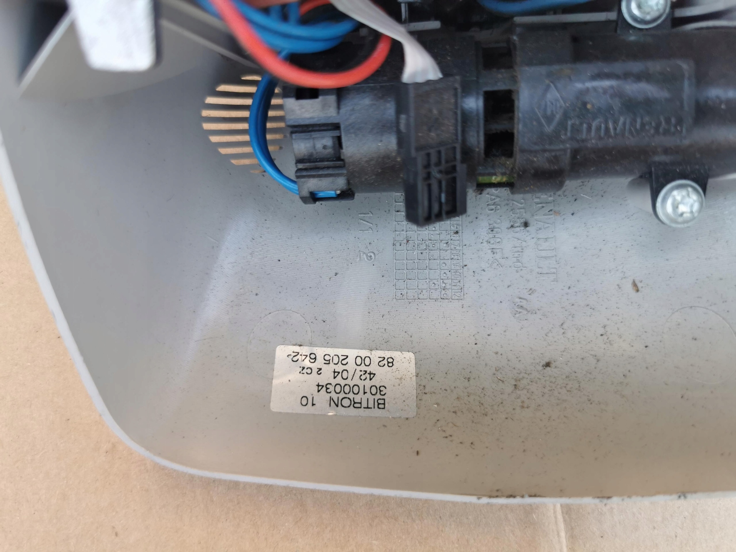 Retrovisor Interno Renault Scenic II Bege 8200205642 image 5