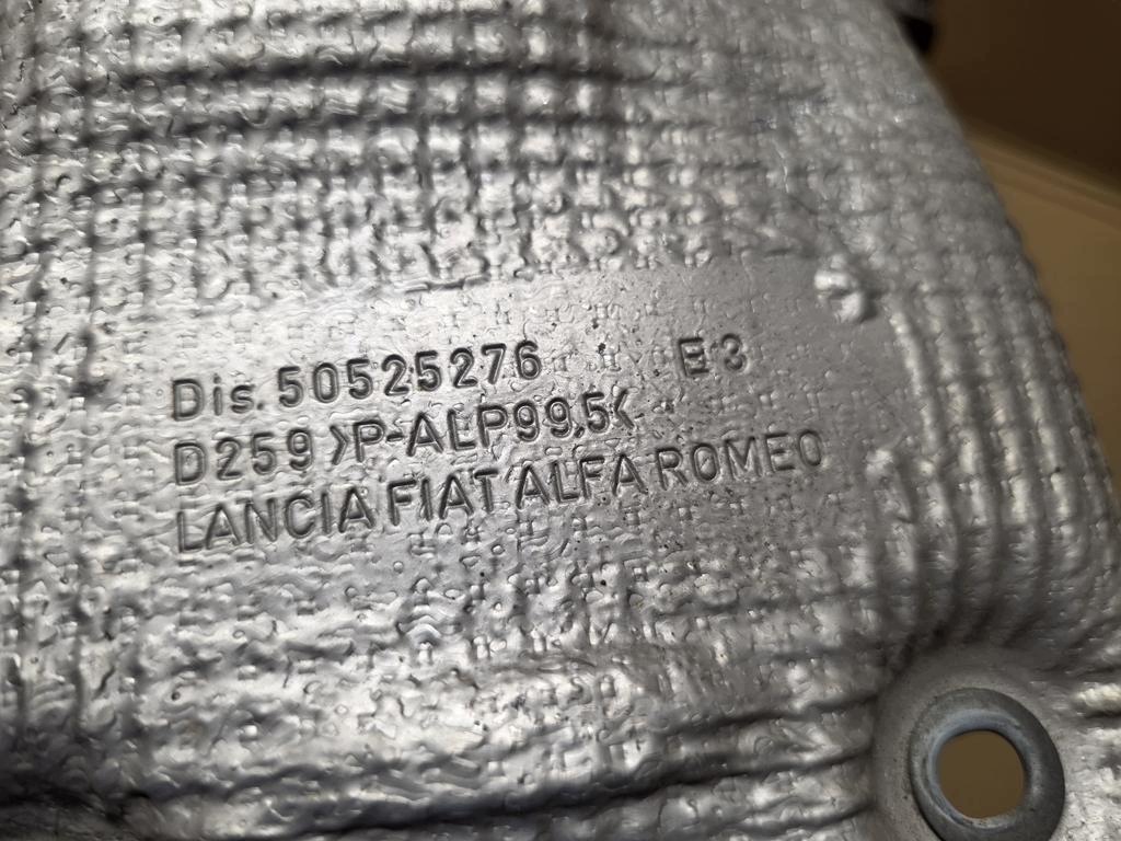 Hitzeschutz Katalysator Fiat Grande Punto 1.2 1.4 image 3
