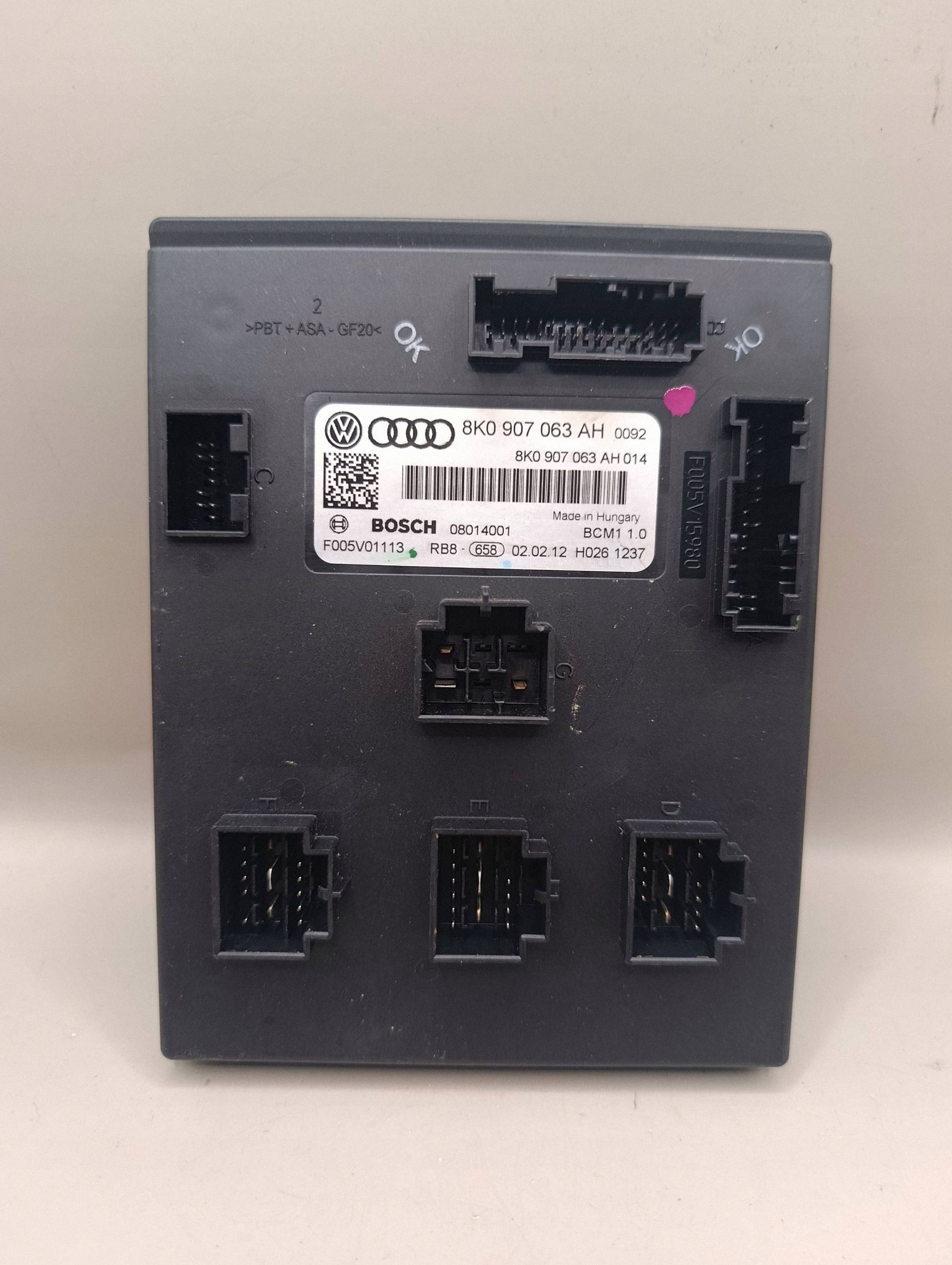 Comfortmodule Audi A4 B8 A5 8T 8K0907063AH image 2