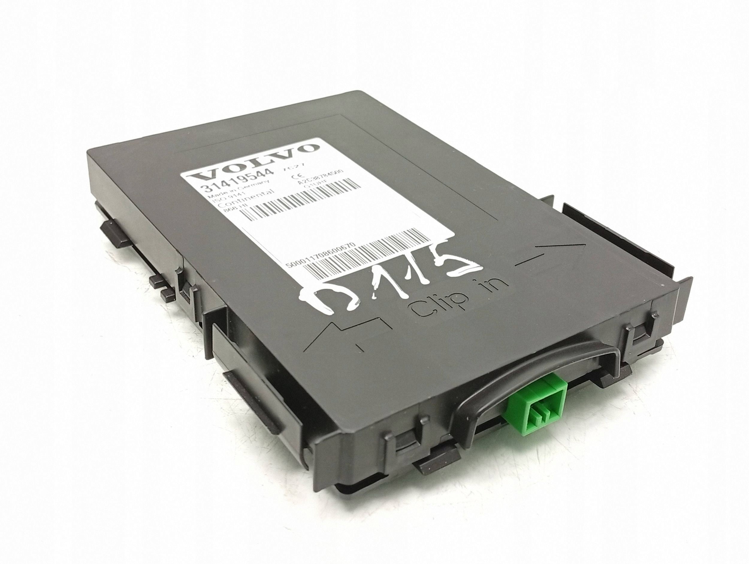 Volvo S60 II V60 I XC60 Module Keyless 31419544 image 2