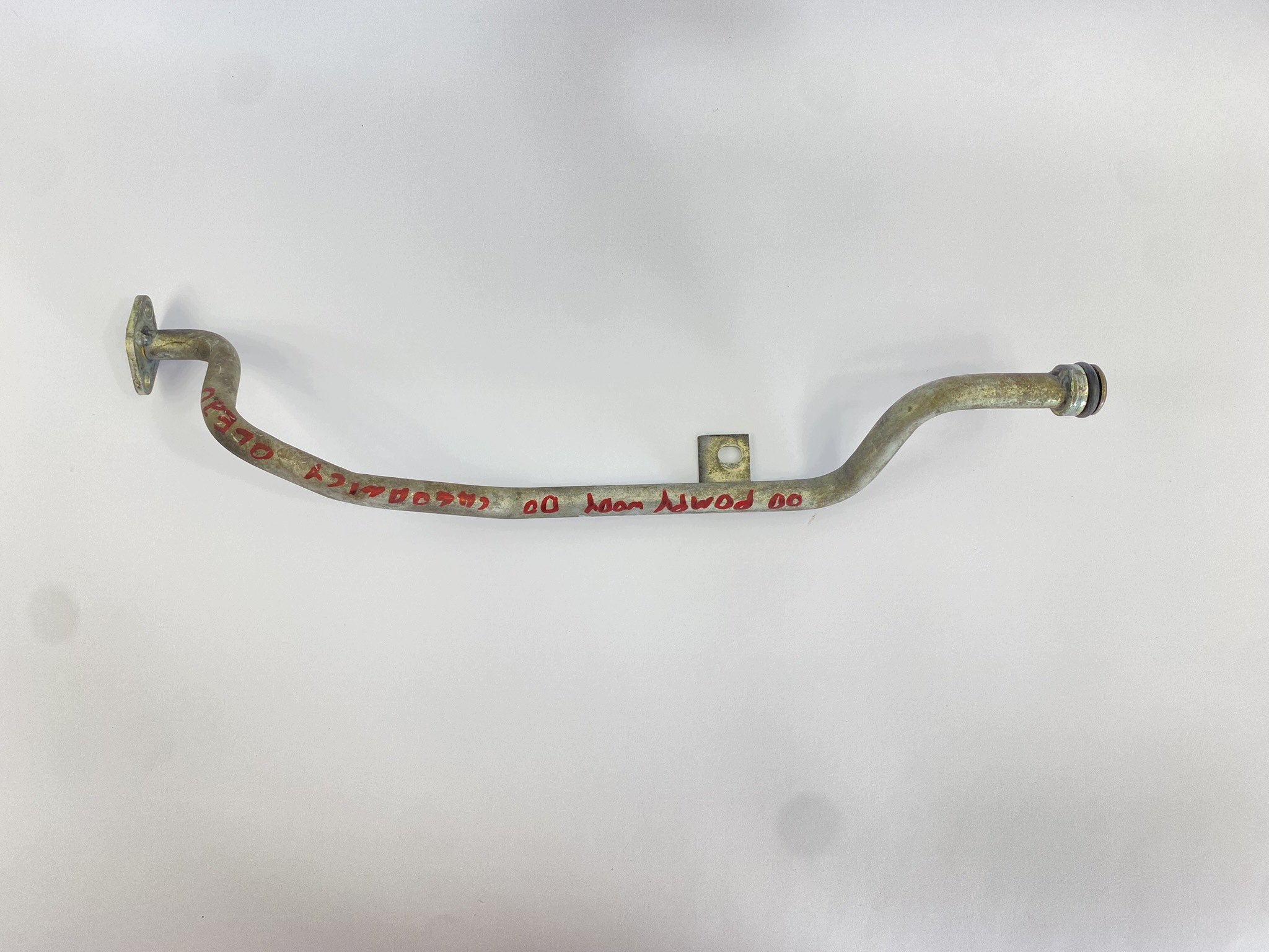 Wasserpumpenrohr zum Ölkühler Mercedes W124 M104 E280 E320 image 7
