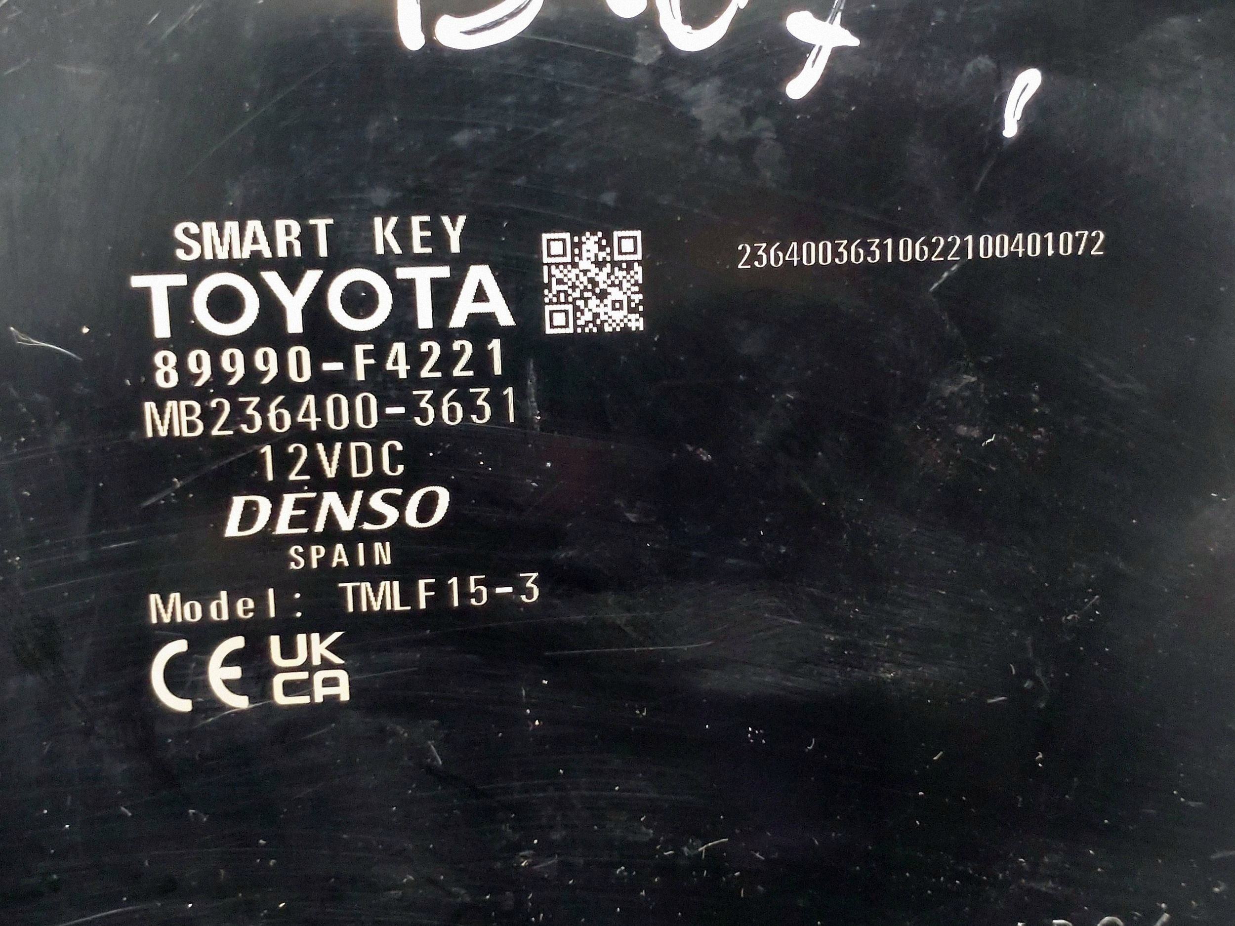 Module KESSY Toyota C-HR 2023 89990F4221 image 5