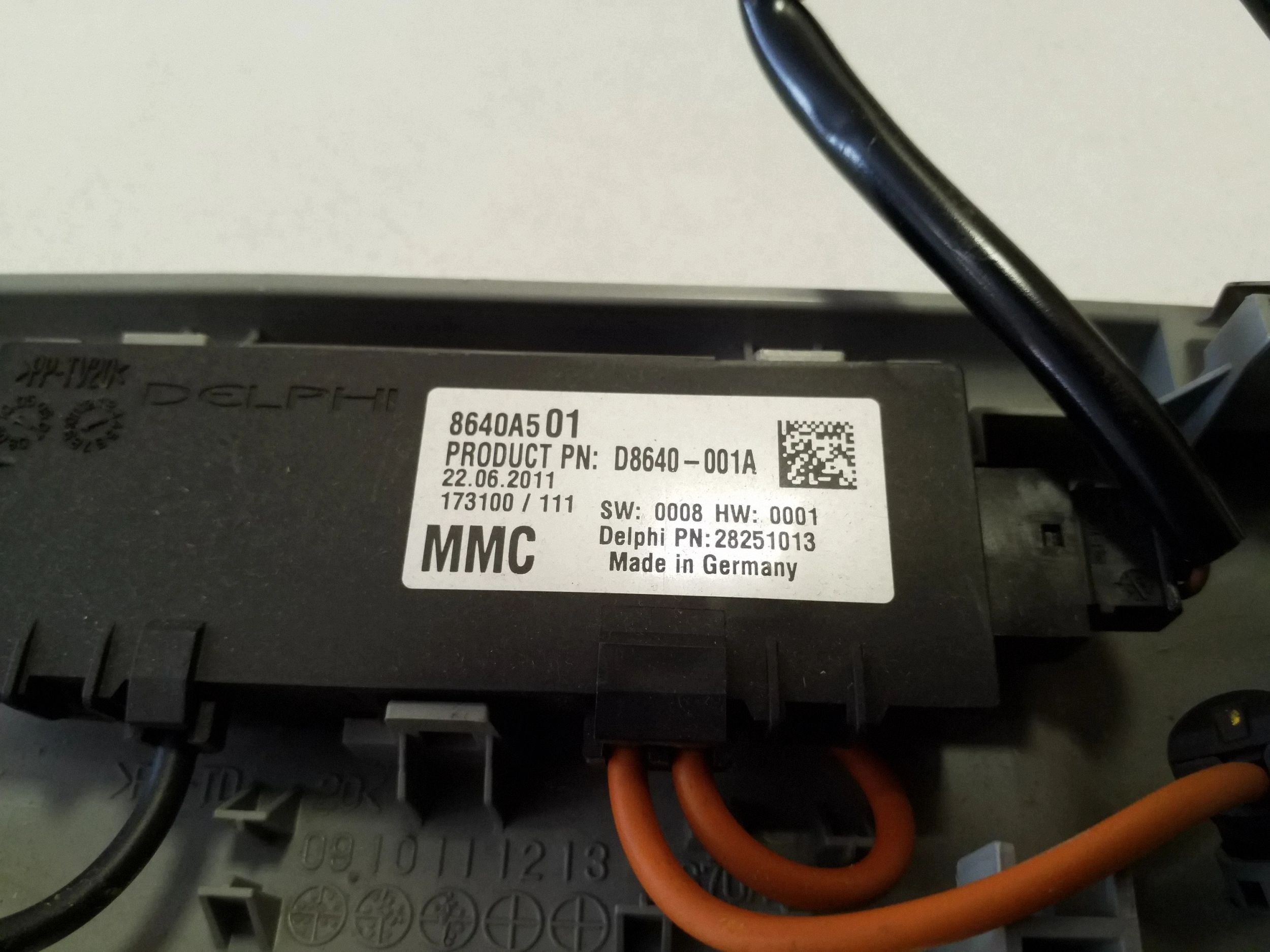 Sensor de Movimento Mitsubishi Outlander OEM 8670A047 image 4