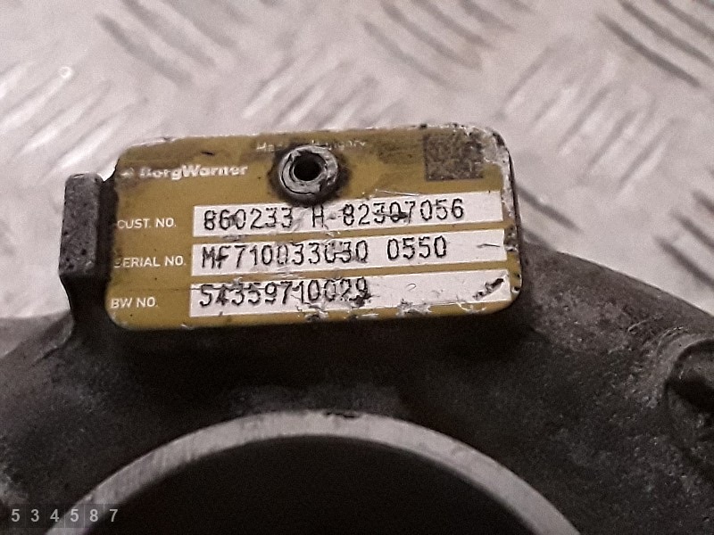 Turbine Renault Modus 1.5 dCi 82307056 image 10