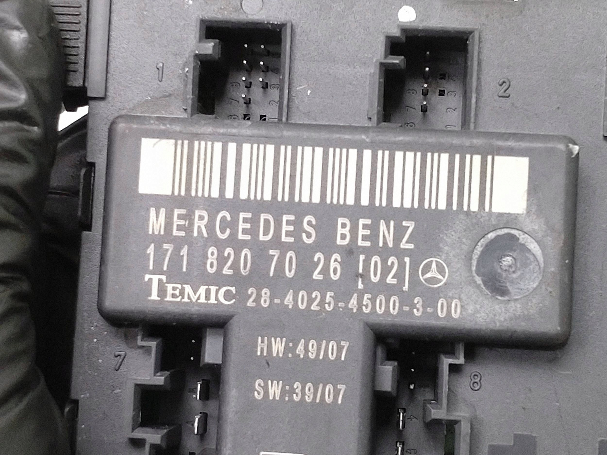 Módulo de Porta Mercedes SLK R171 1718207026 image 6