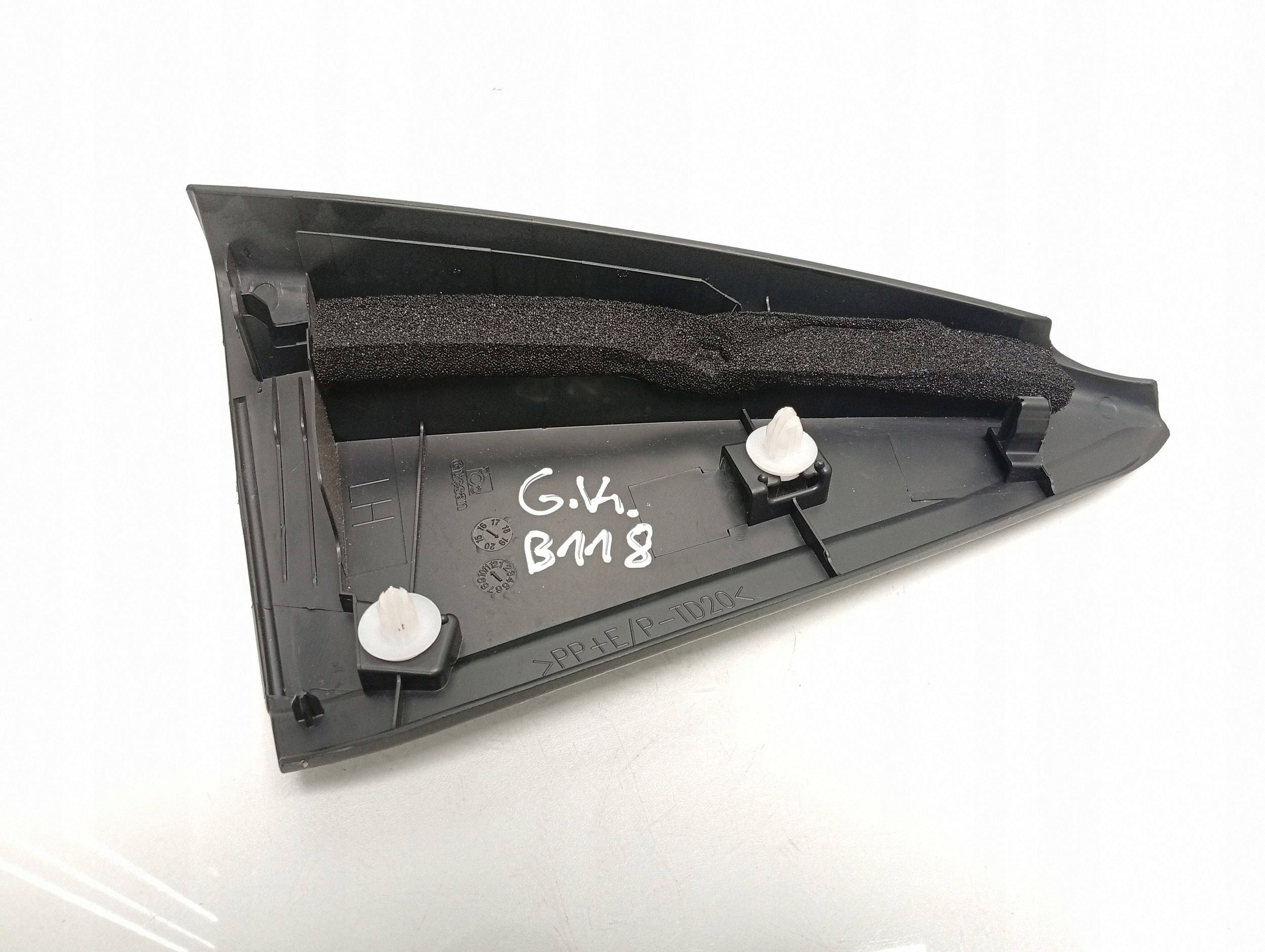 Toyota Yaris III 11-14 5D Junta Cristal Puerta Trasera 676740D030 image 3