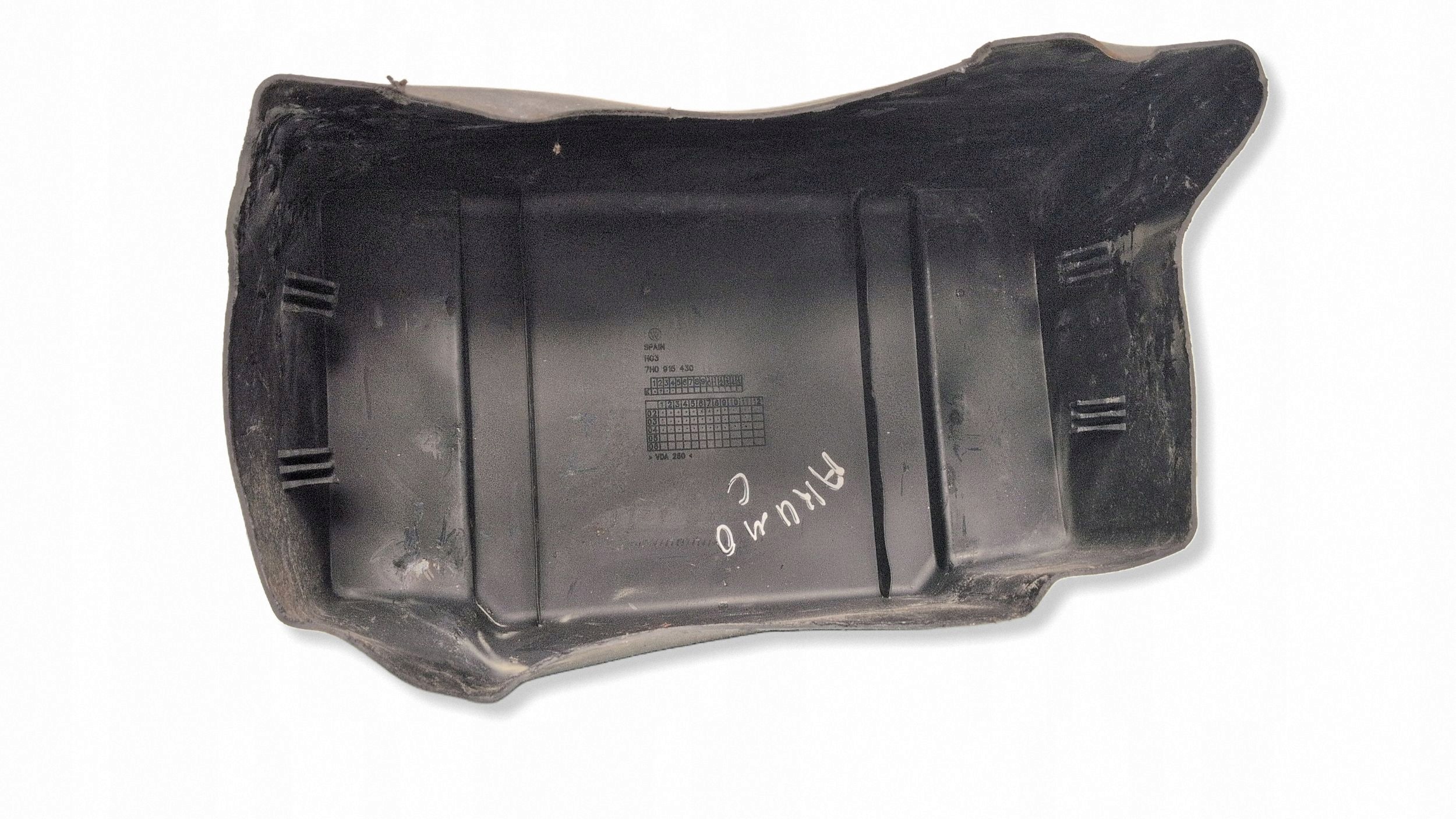 Cache couvercle batterie VW T5 2.5 TDi 7h0915430 image 2