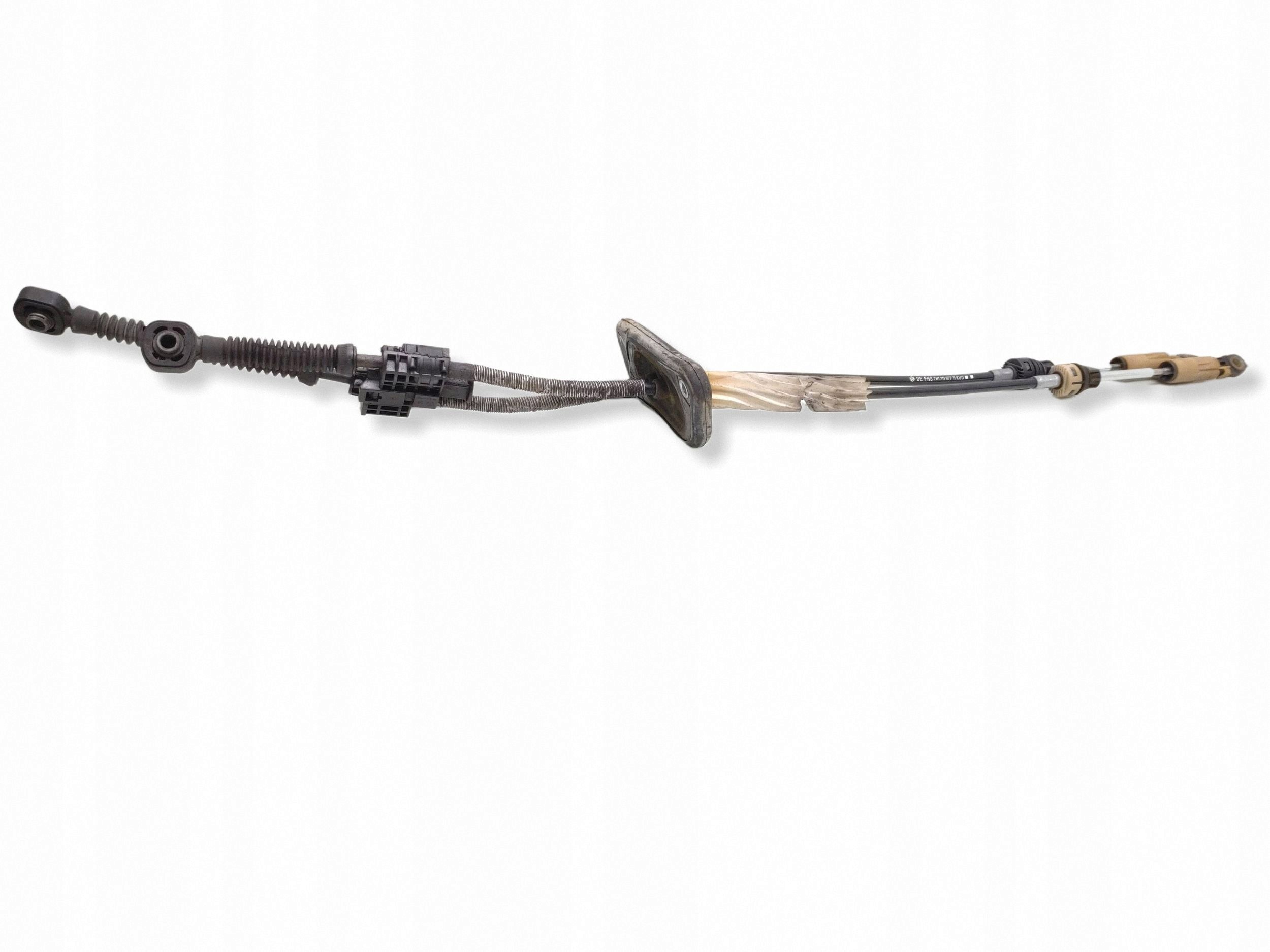 VW T5 Gear Shift Cable Used 7H1711877H image 2