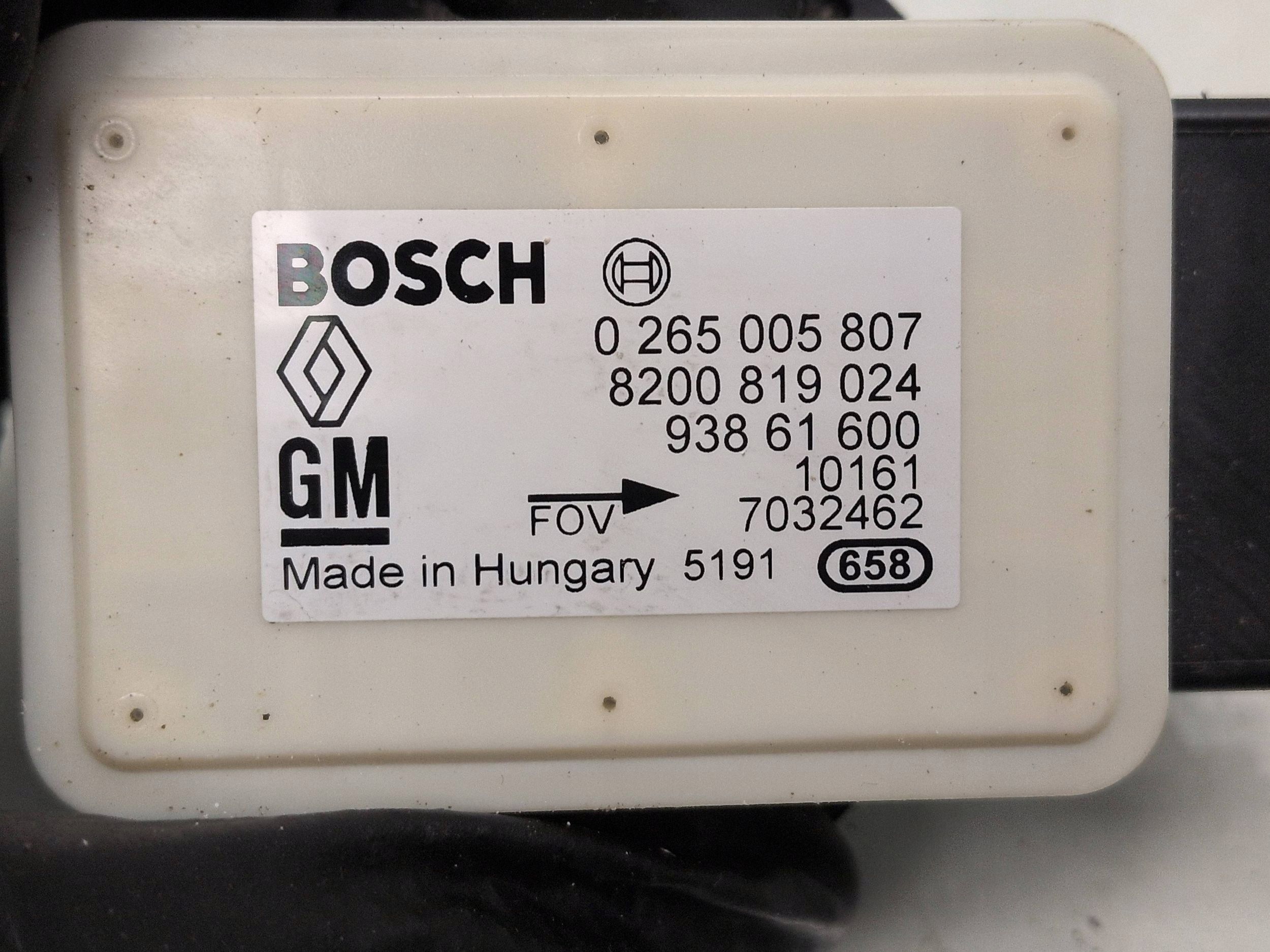 Opel Vivaro 2010 ESP-anturi 93861600 image 5