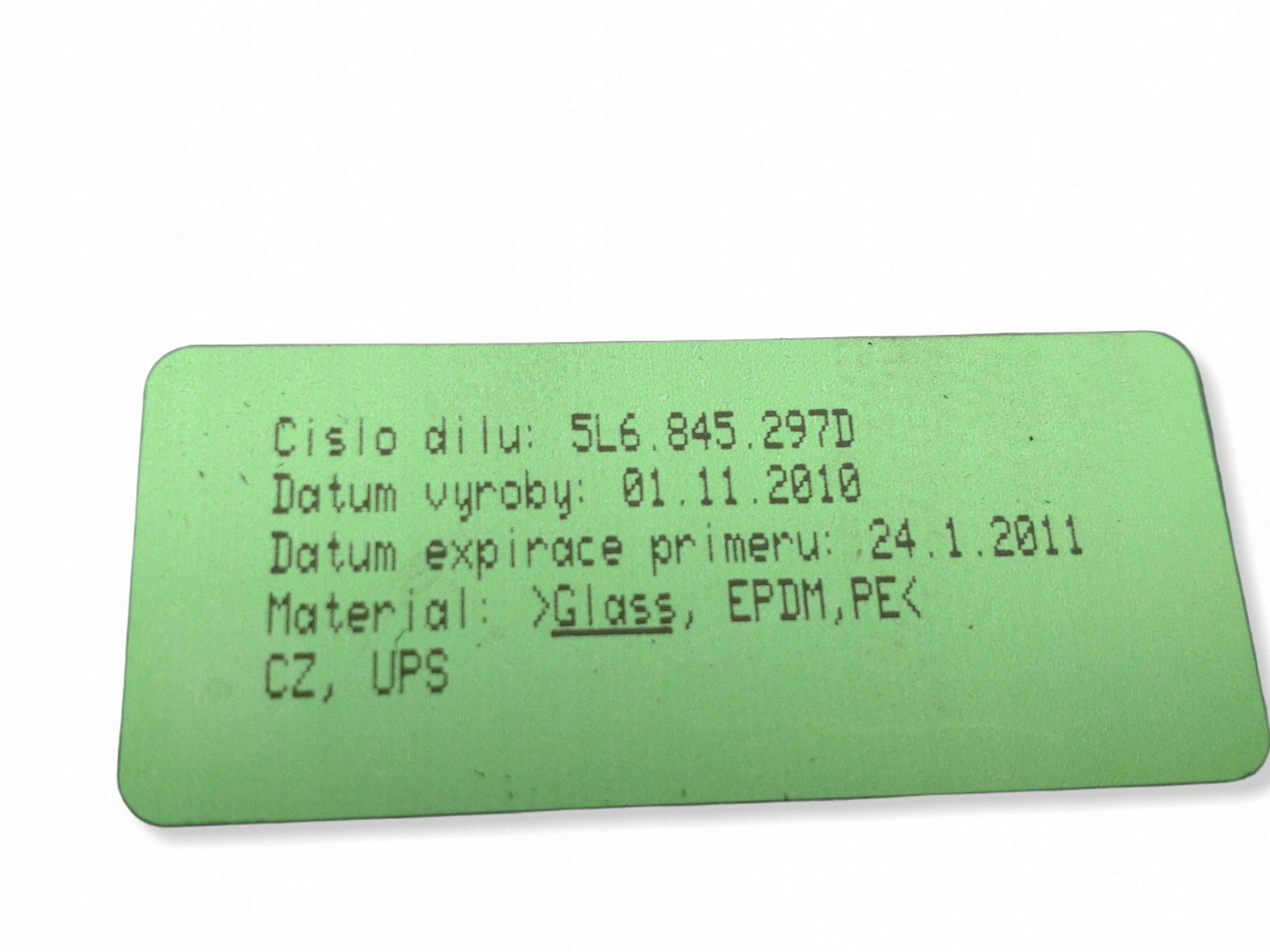 Vidro Traseiro Esquerdo Skoda Yeti 5L 2012 5L6845297D image 3