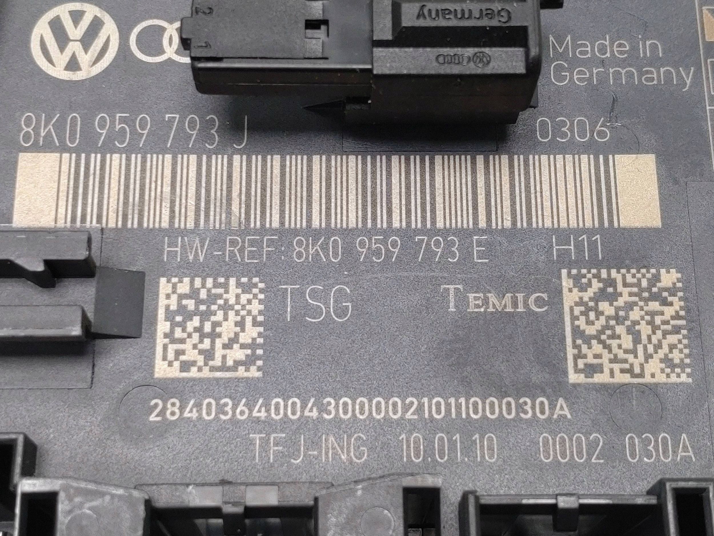 Module de porte Audi OE 8K0959793J image 7