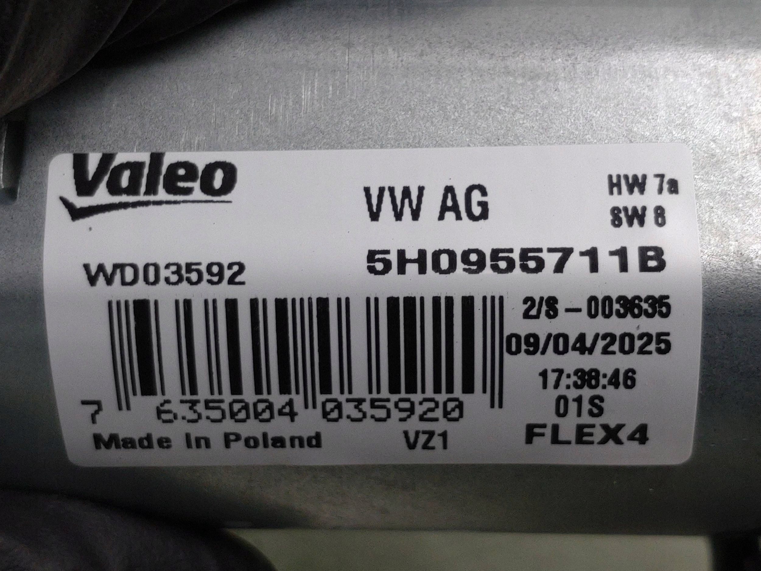 Cupra Born 2023 Achterruitwisser Motor 5H0955711B image 8