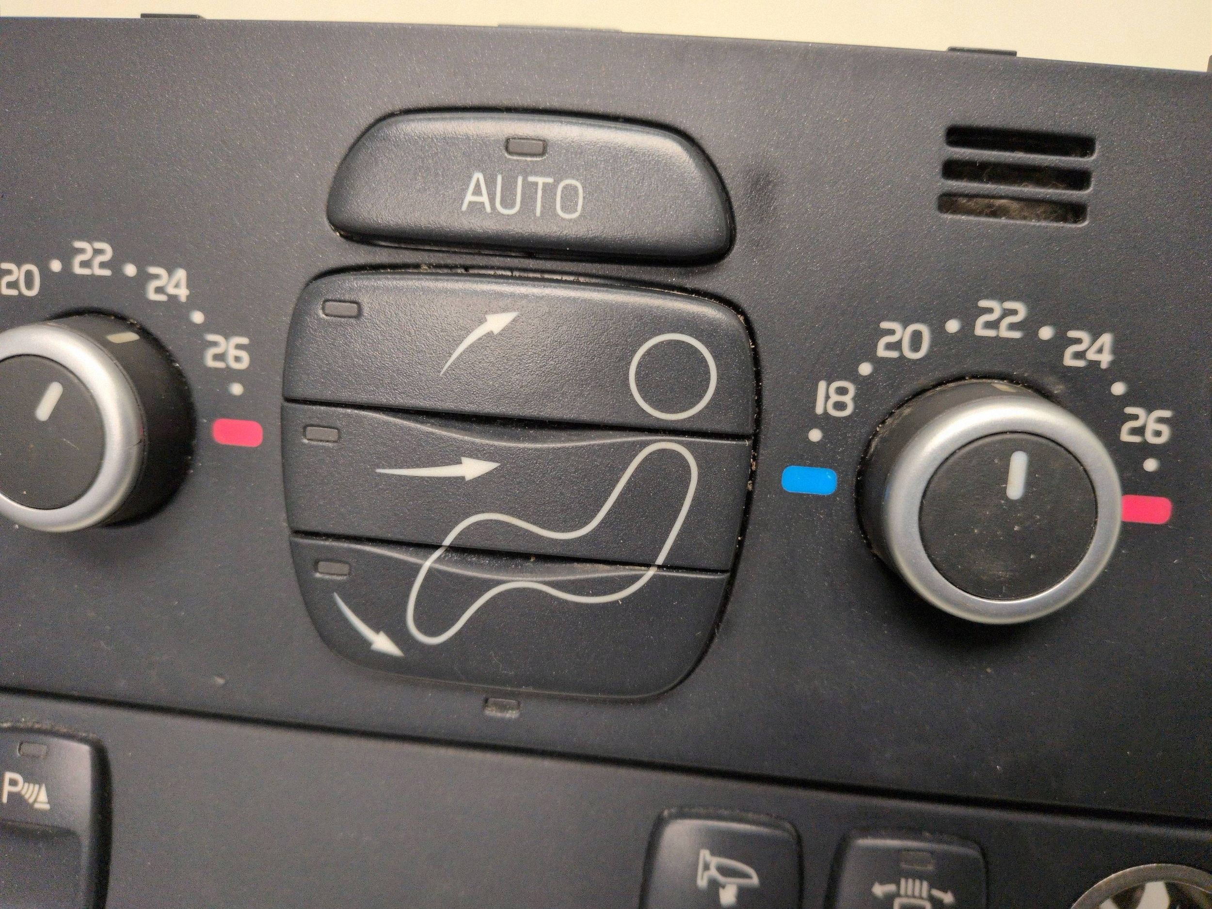 Panneau de climatisation Volvo XC90 30782329 image 4