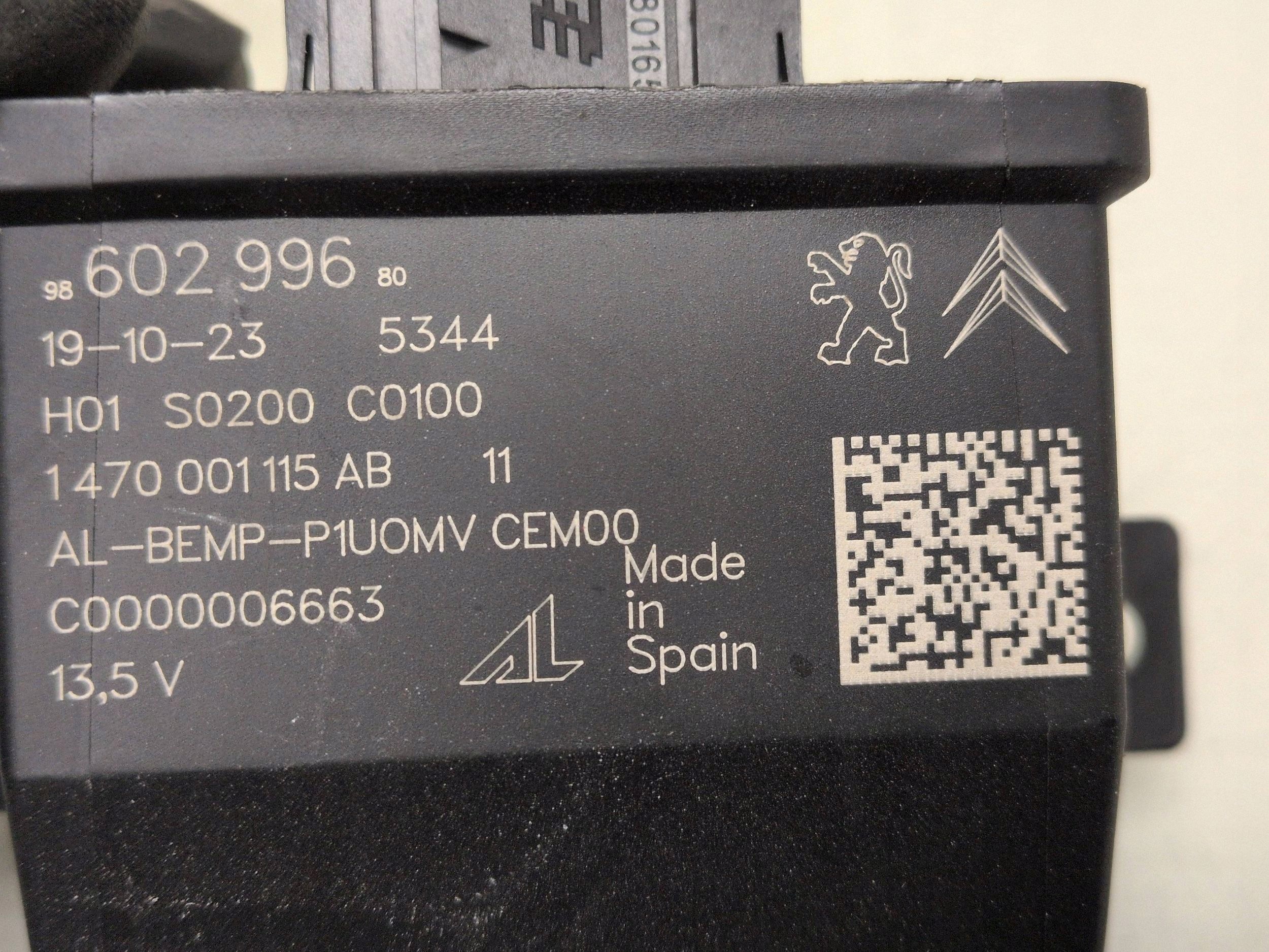 Opel Grandland X Ohjausyksikkö 9860299680 image 4