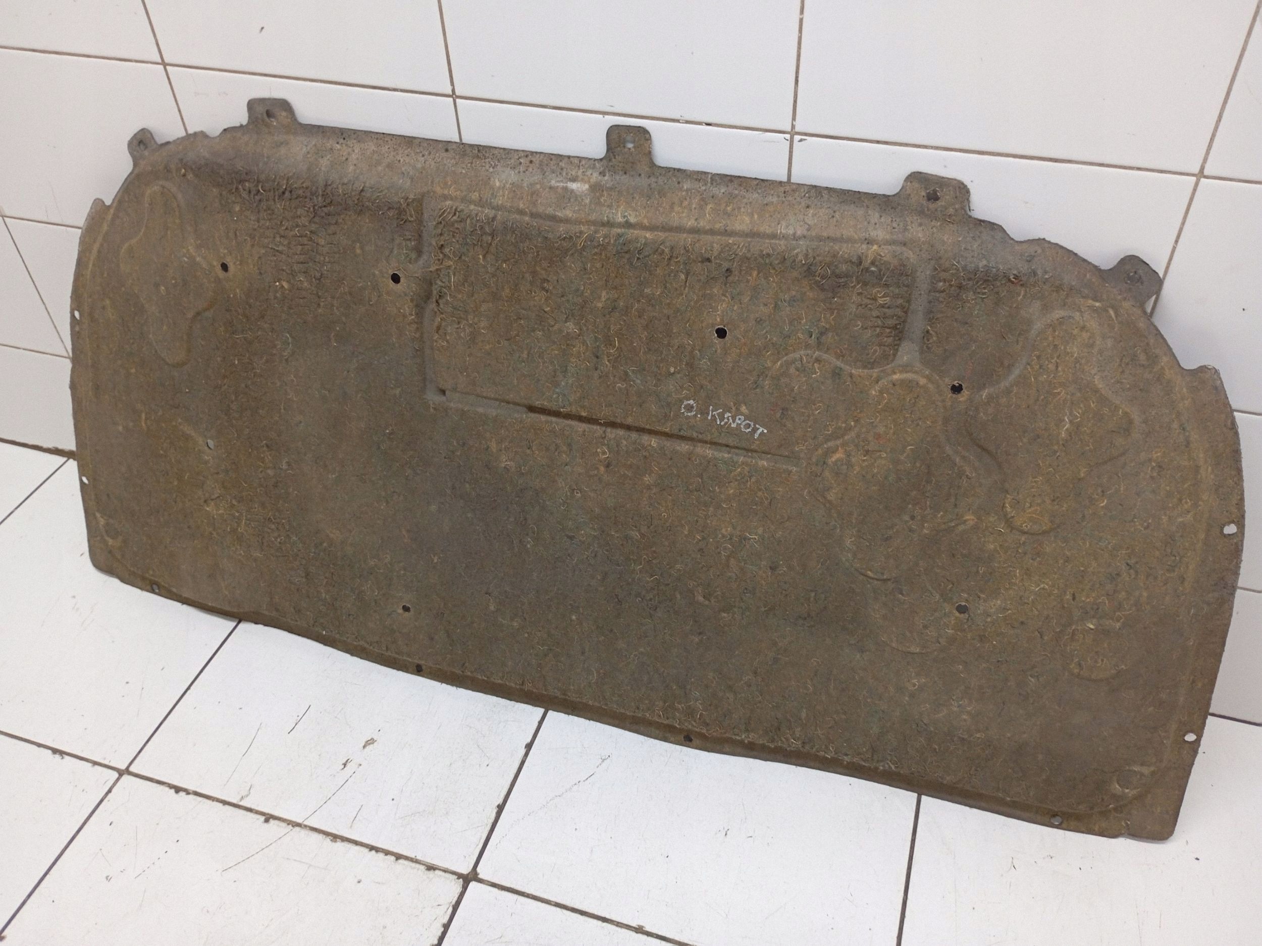 Insulation capot Opel Astra H 367335077 image 6