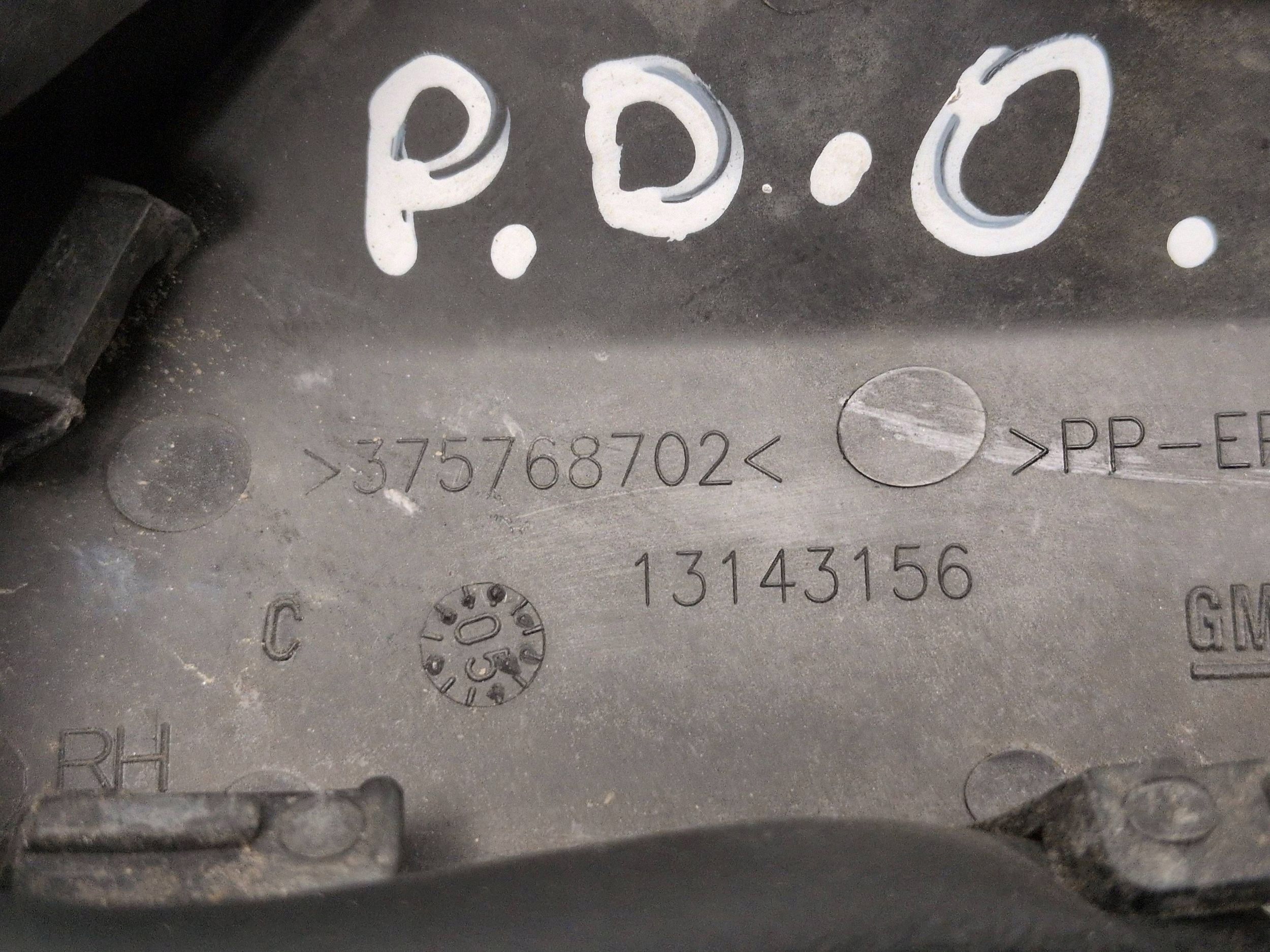 Opel Astra H 2005 Capuchon de lave-phare OEM 13143156 image 7